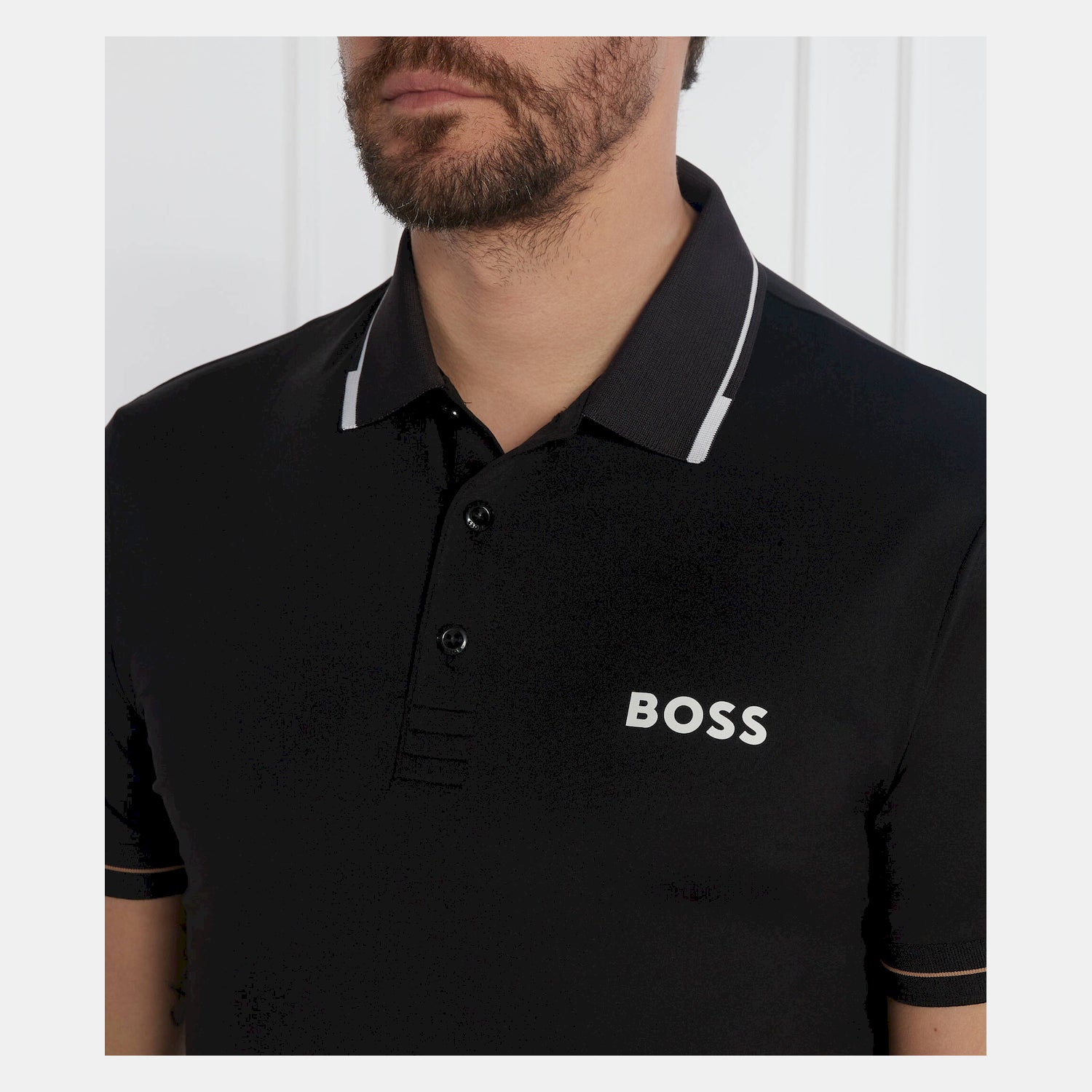 Boss Polo Paul Pro Black Preto_shot4