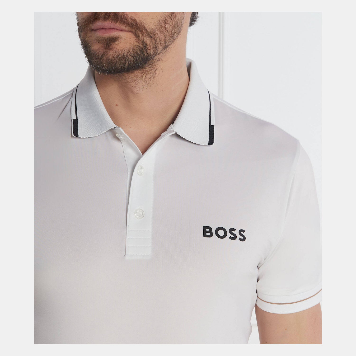 Boss Polo Paul Pro White Branco_shot2
