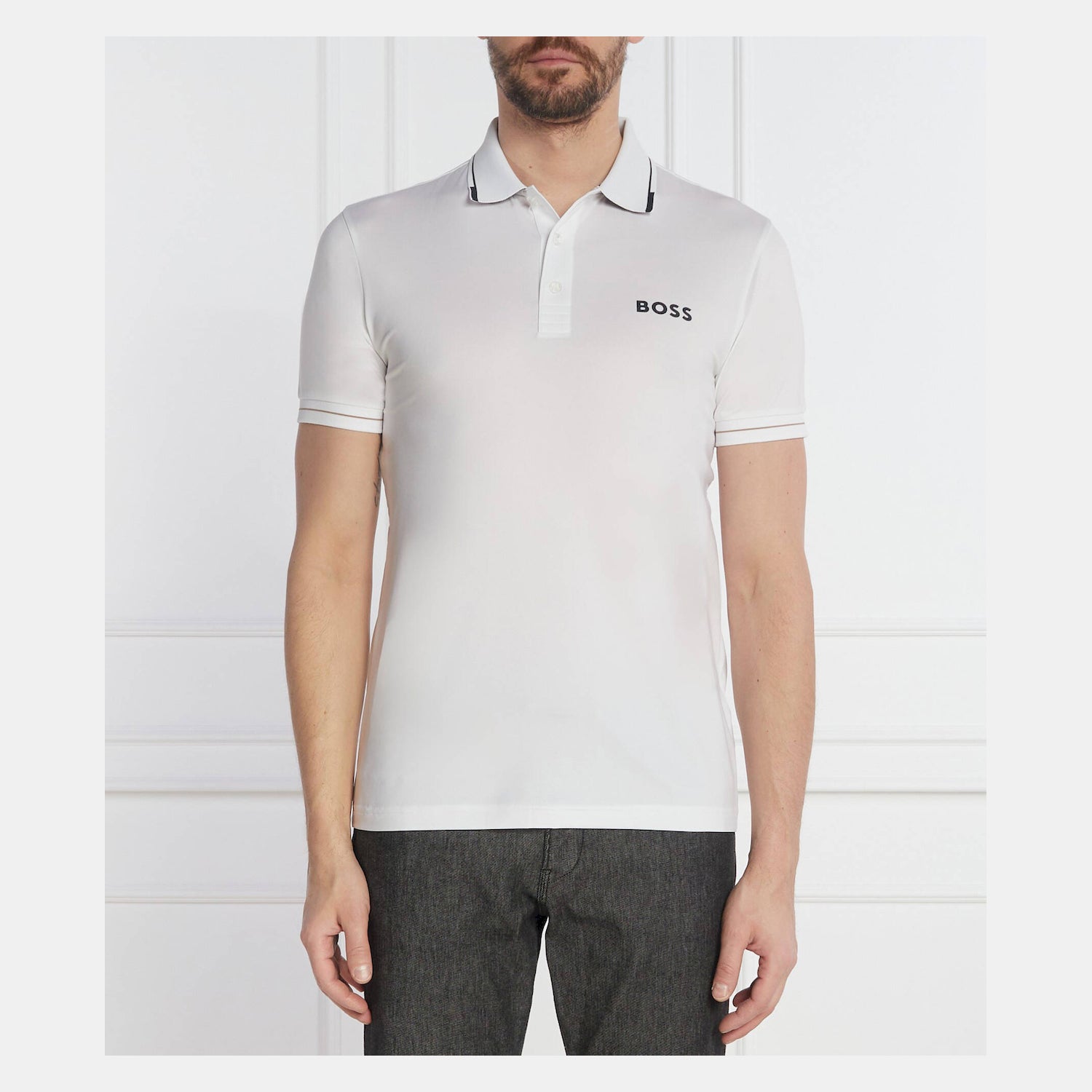 Boss Polo Paul Pro White Branco_shot4