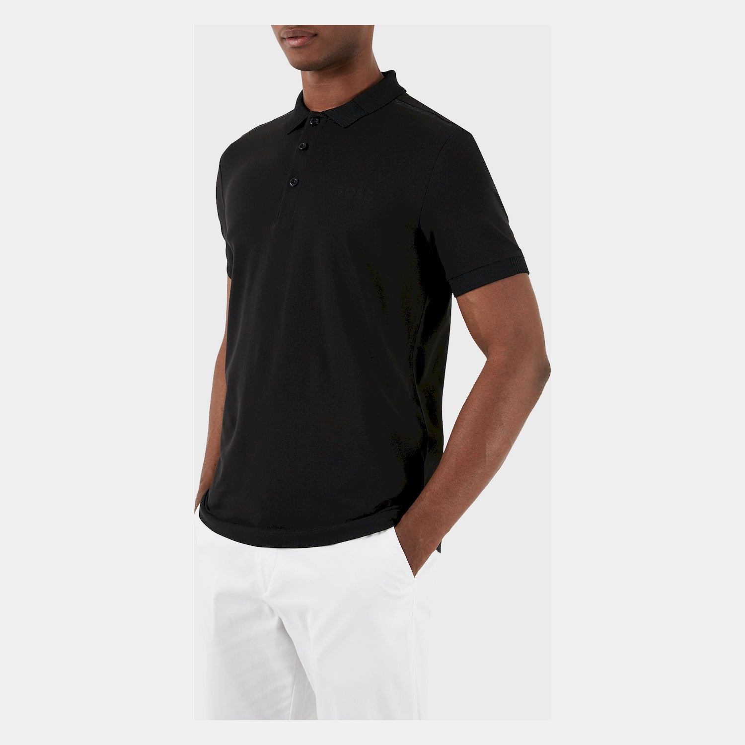 Boss Polo Paule Mirror 9 Black Preto_shot1