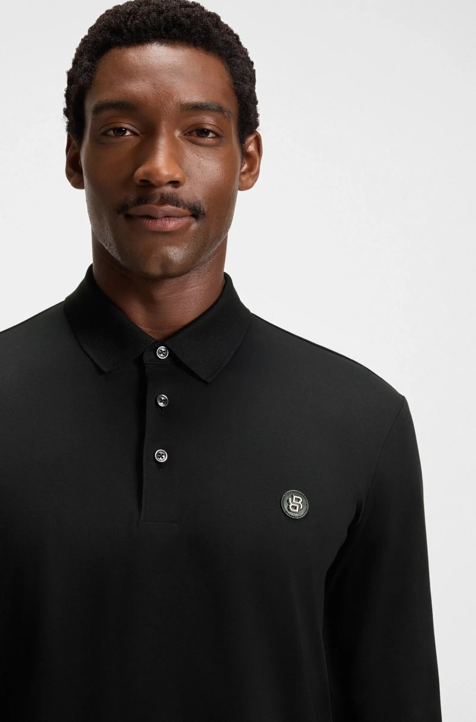 Boss Polo C Paley 01 Black Preto_shot2