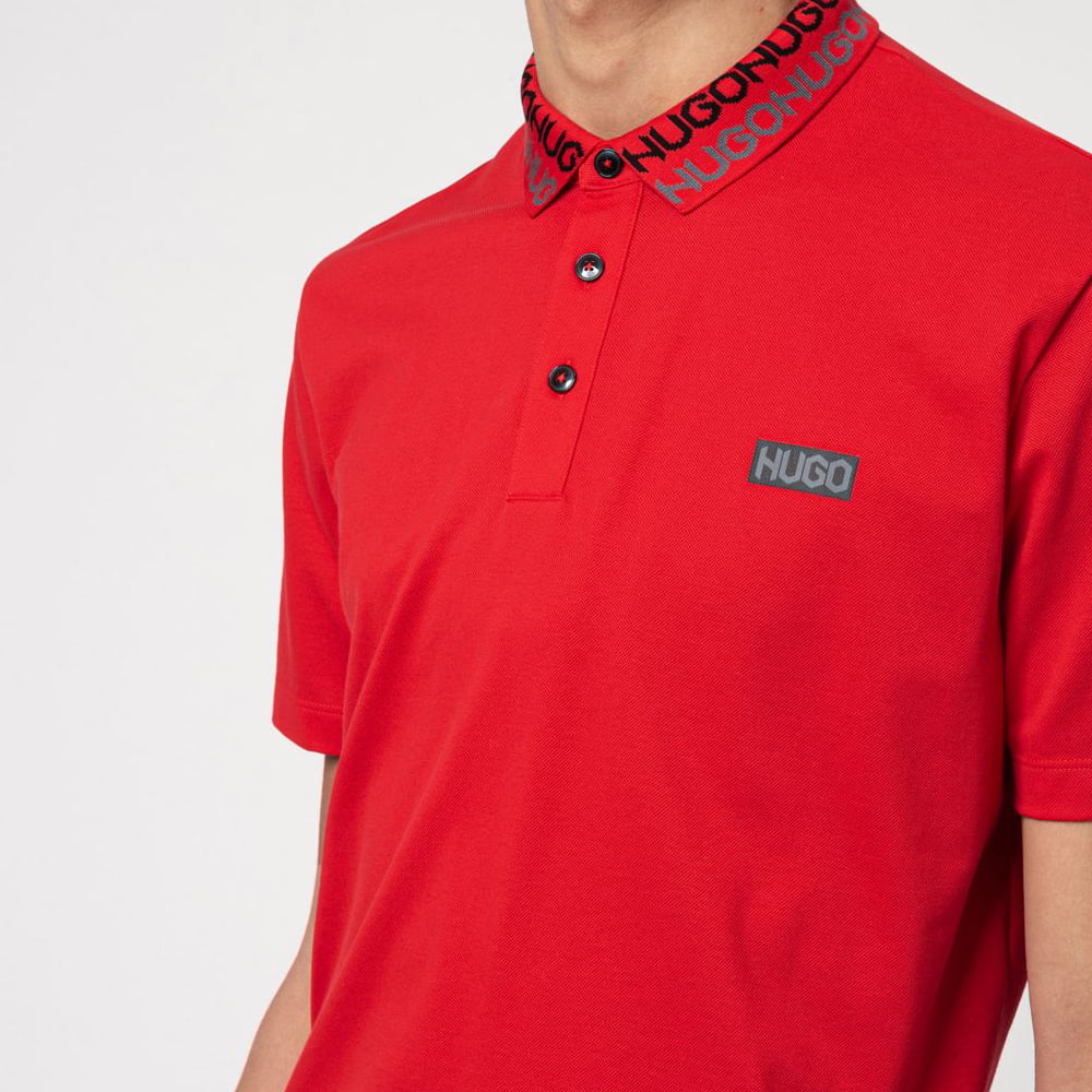 Boss Polo Damago Red Vermelho Shot5
