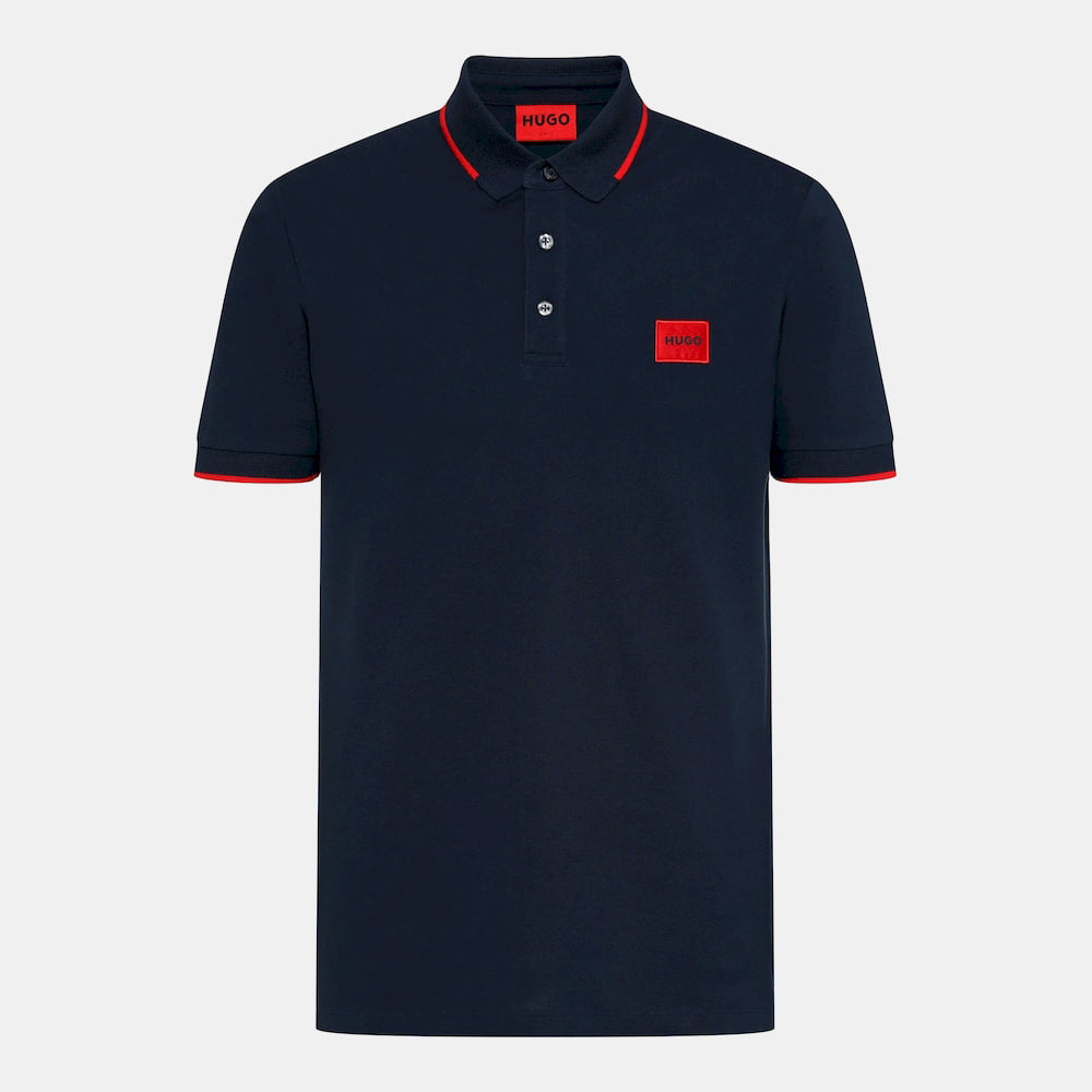 Boss Polo Deresino Navy Navy Shot1