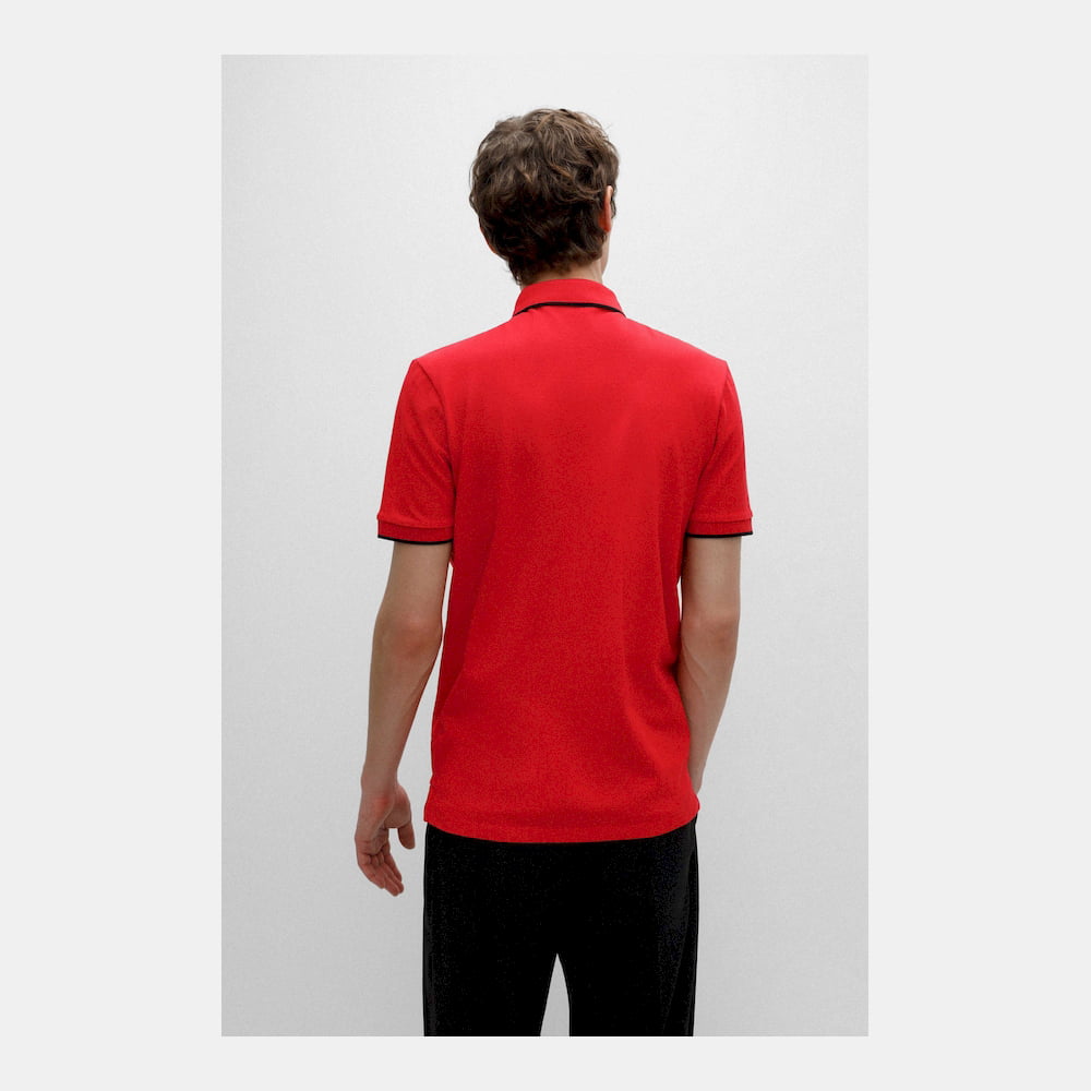 Boss Polo Deresino Red Vermelho Shot5