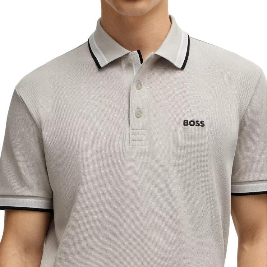 Boss Polo Paddy 50469055 Lt.grey Cinza Claro_shot1