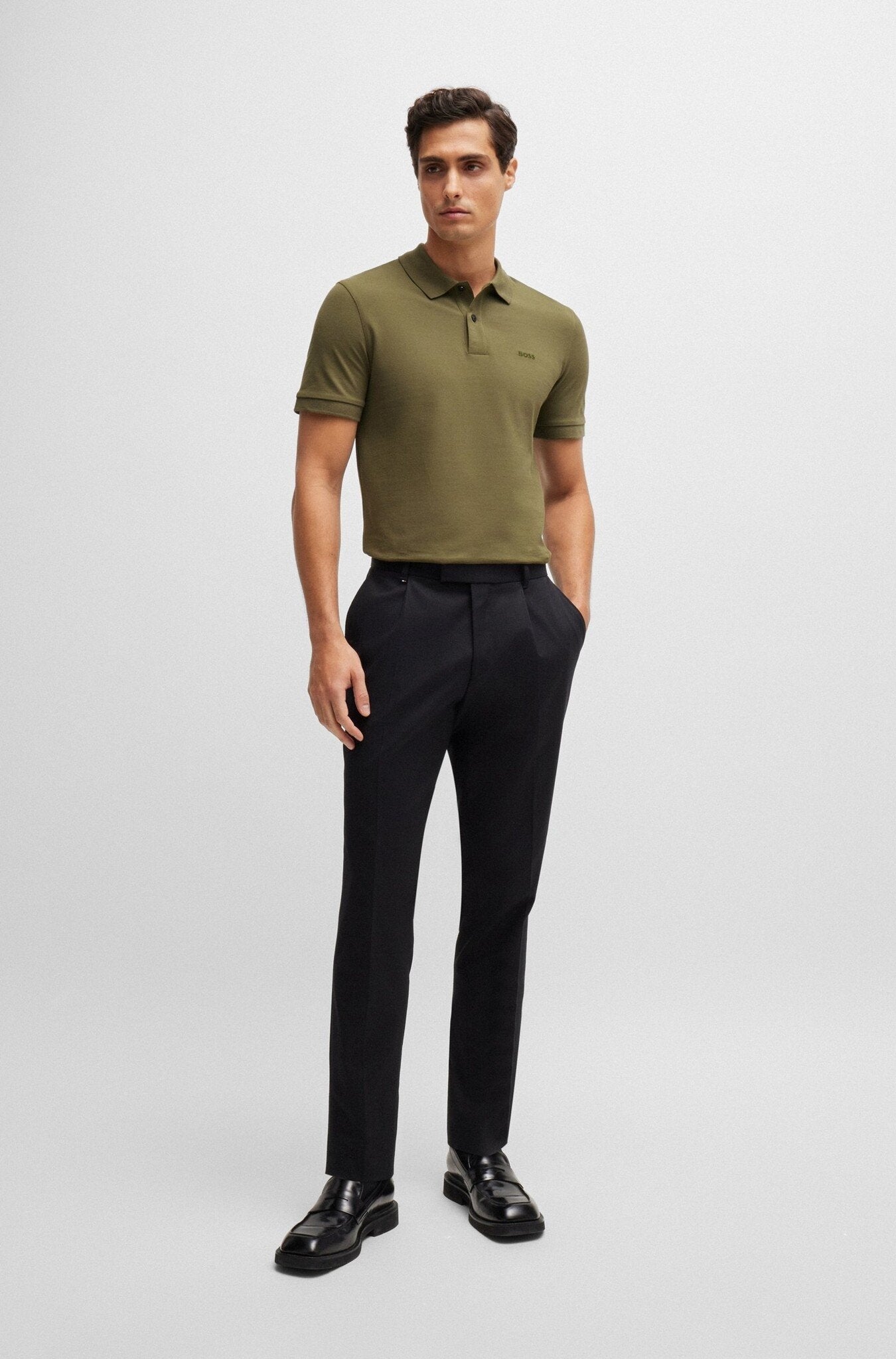 Boss Polo Pallas 5046830 Green Verde_shot3