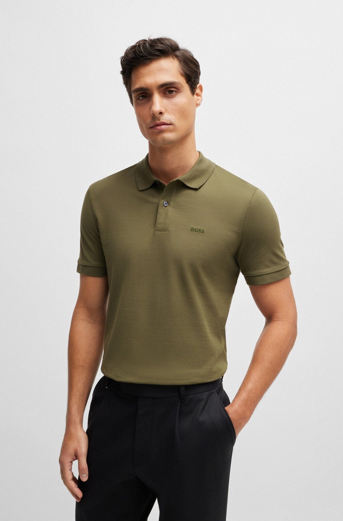 Boss Polo Pallas 5046830 Green Verde_shot5