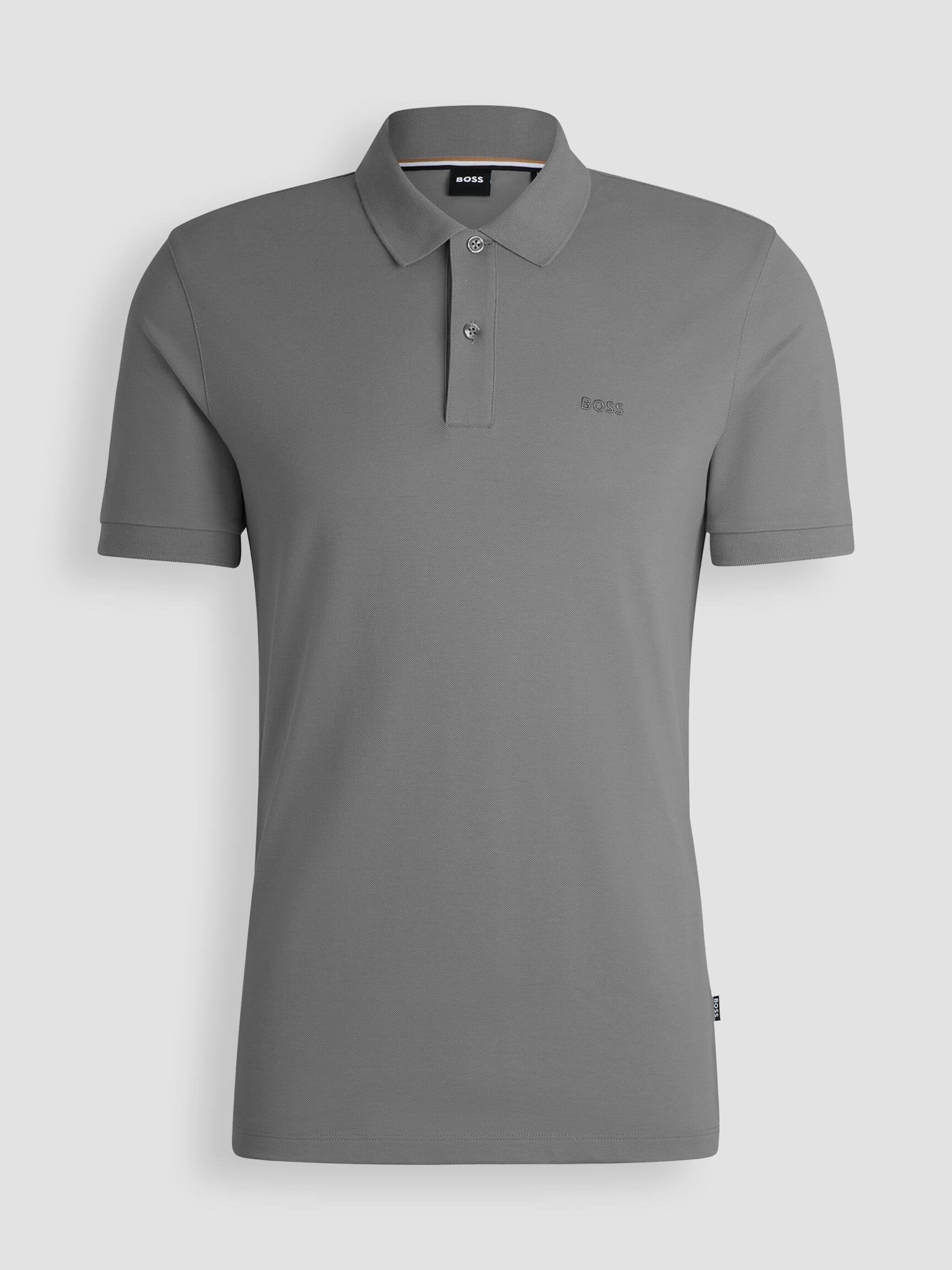 Boss Polo Pallas 5046830 Grey Cinza_shot1