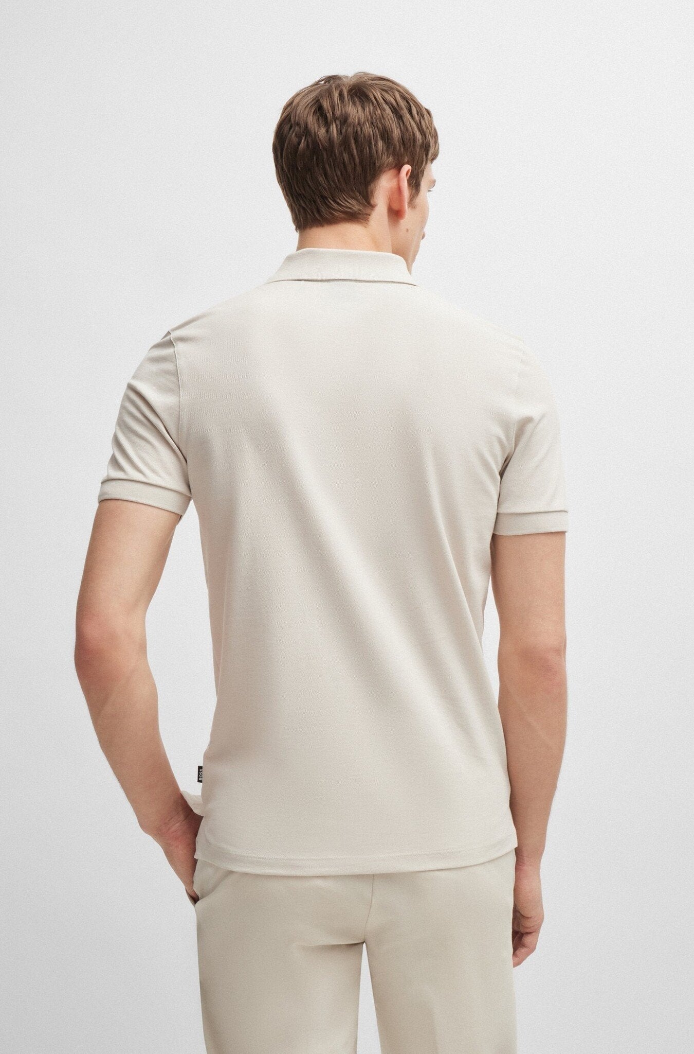 Boss Polo Pallas 5046830 Lt.grey Cinza Claro_shot1