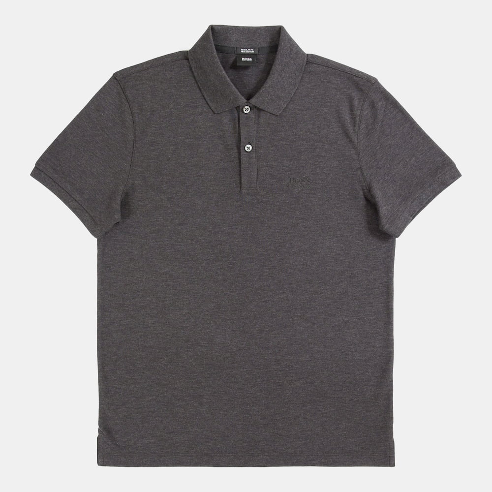 Boss Polo Pallas Charcoal Charcoal Shot2