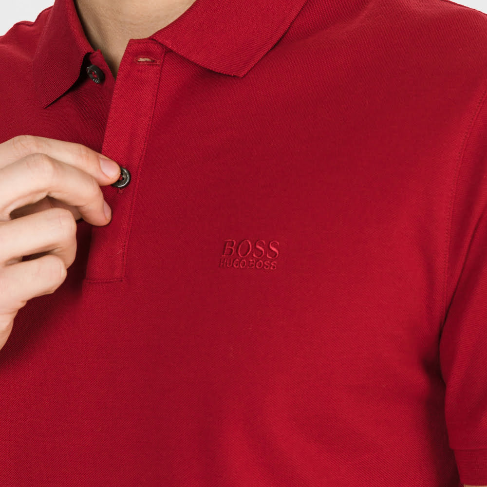 Boss Polo Pallas Red Vermelho Shot5