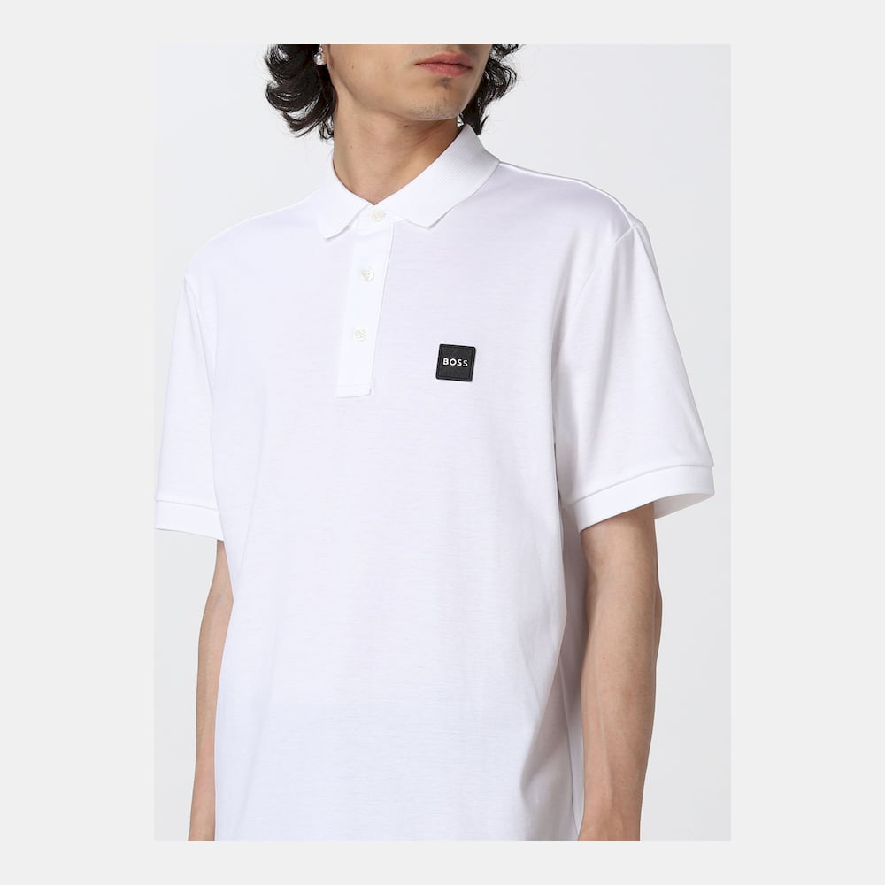 Boss Polo Parlay143 White Branco Shot9