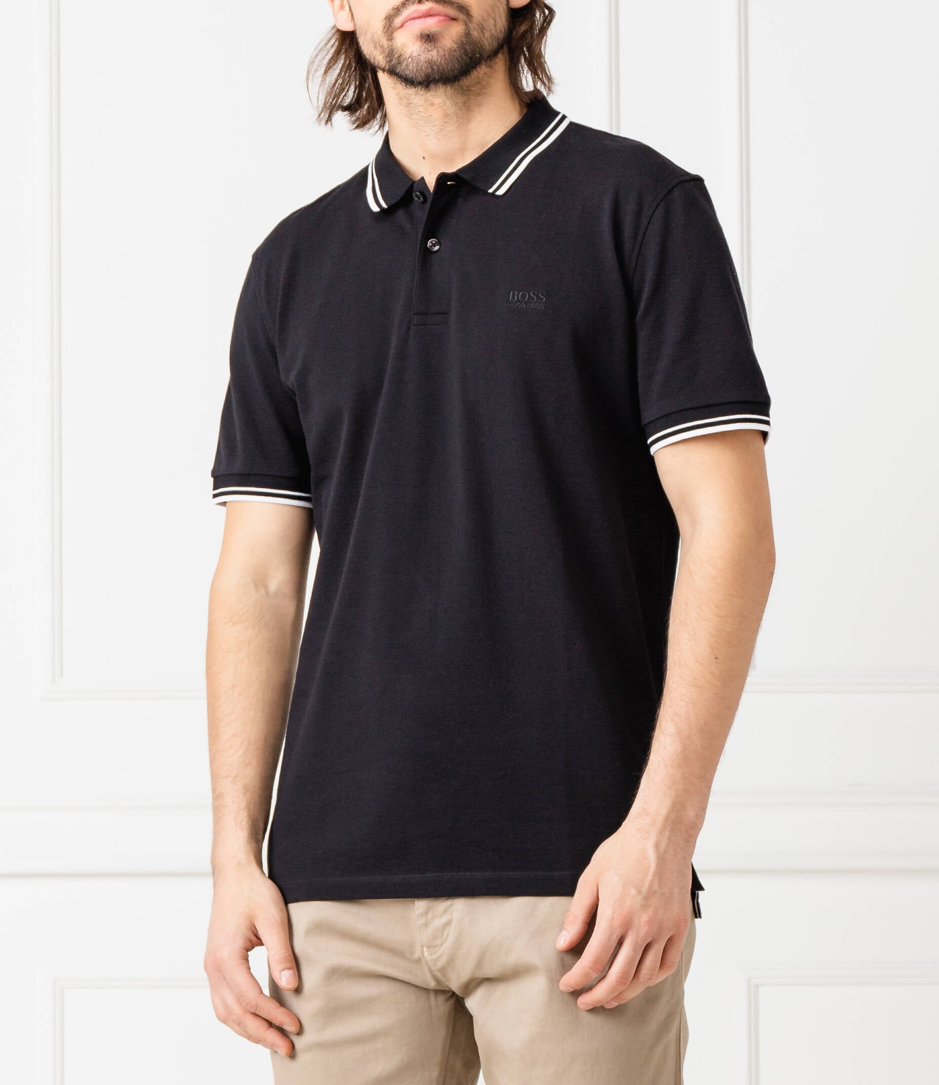 Boss Polo Parlay16 Black Preto_shot1