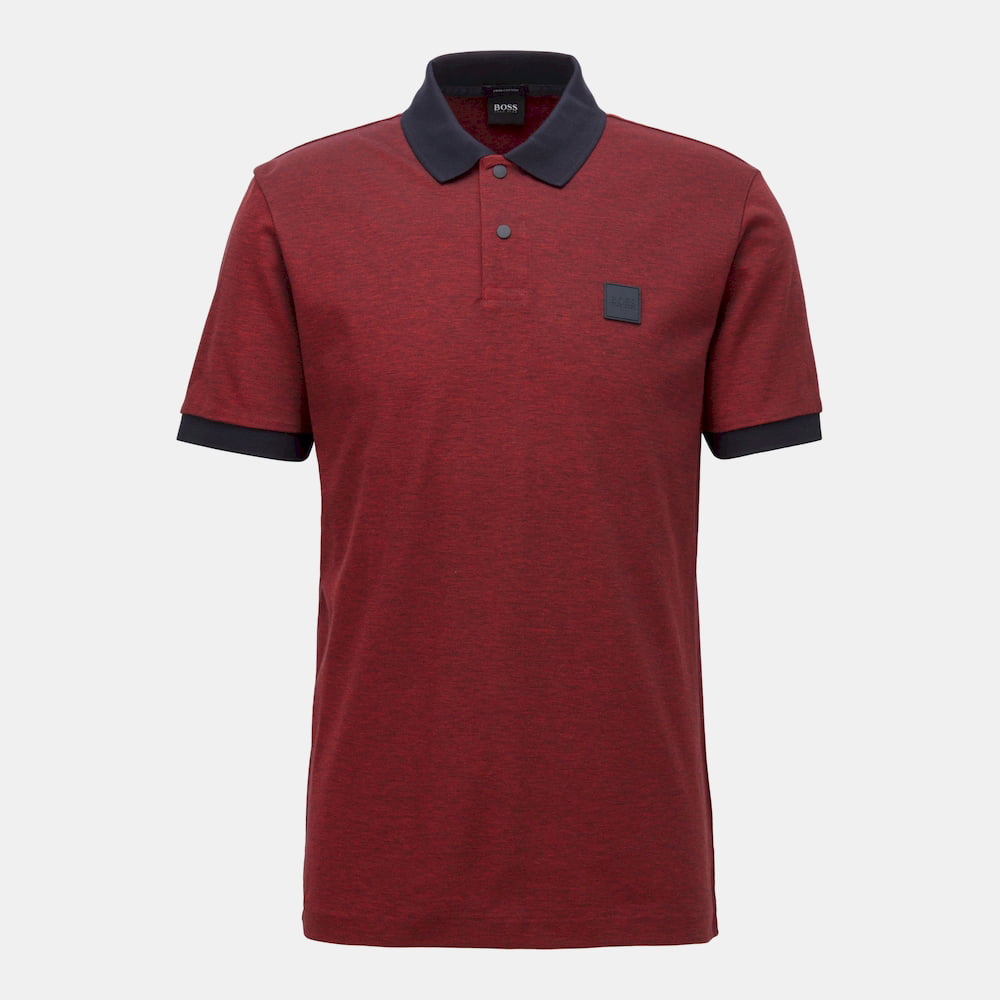 Boss Polo Parlay70 Bordeaux Bordeaux Shot2