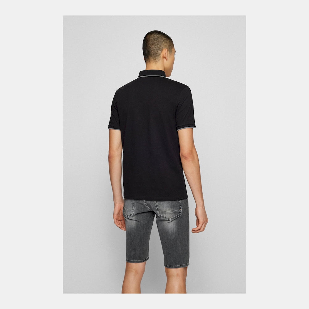 Boss Polo Passertip Black Preto Shot10