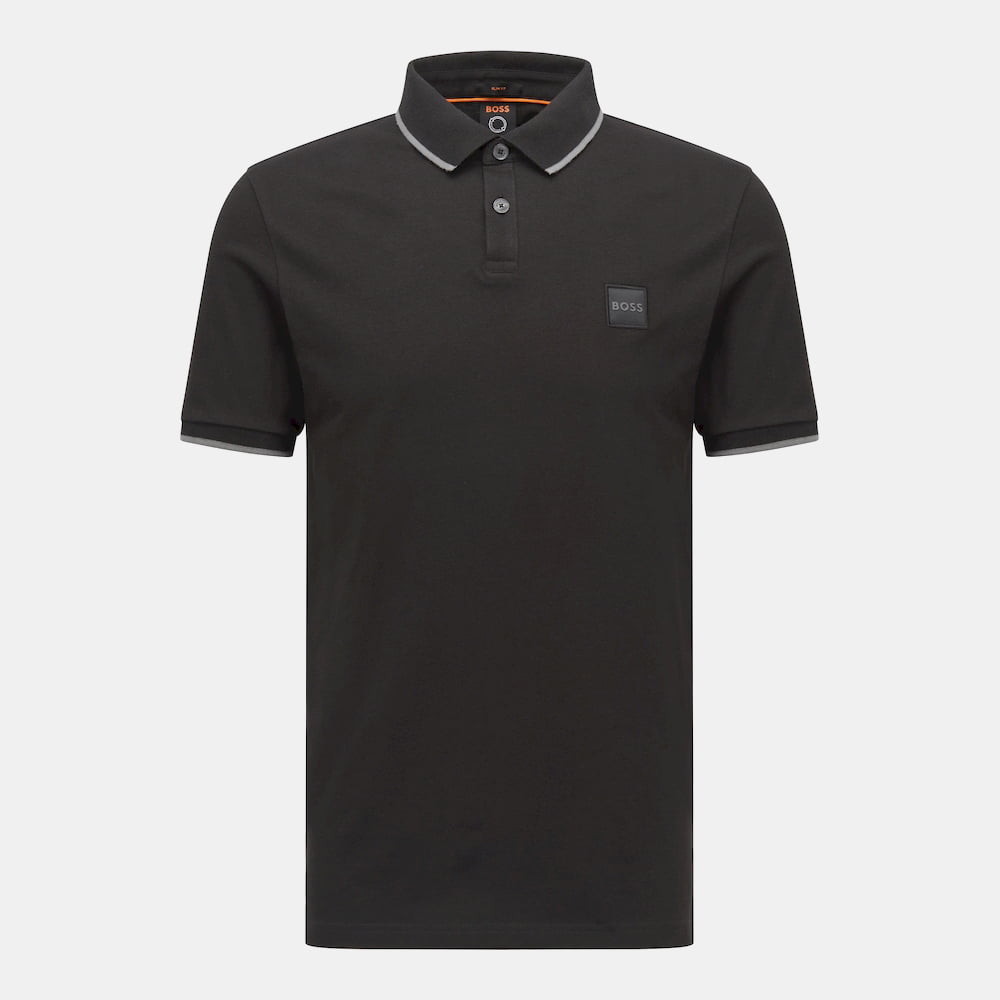 Boss Polo Passertip Black Preto Shot2