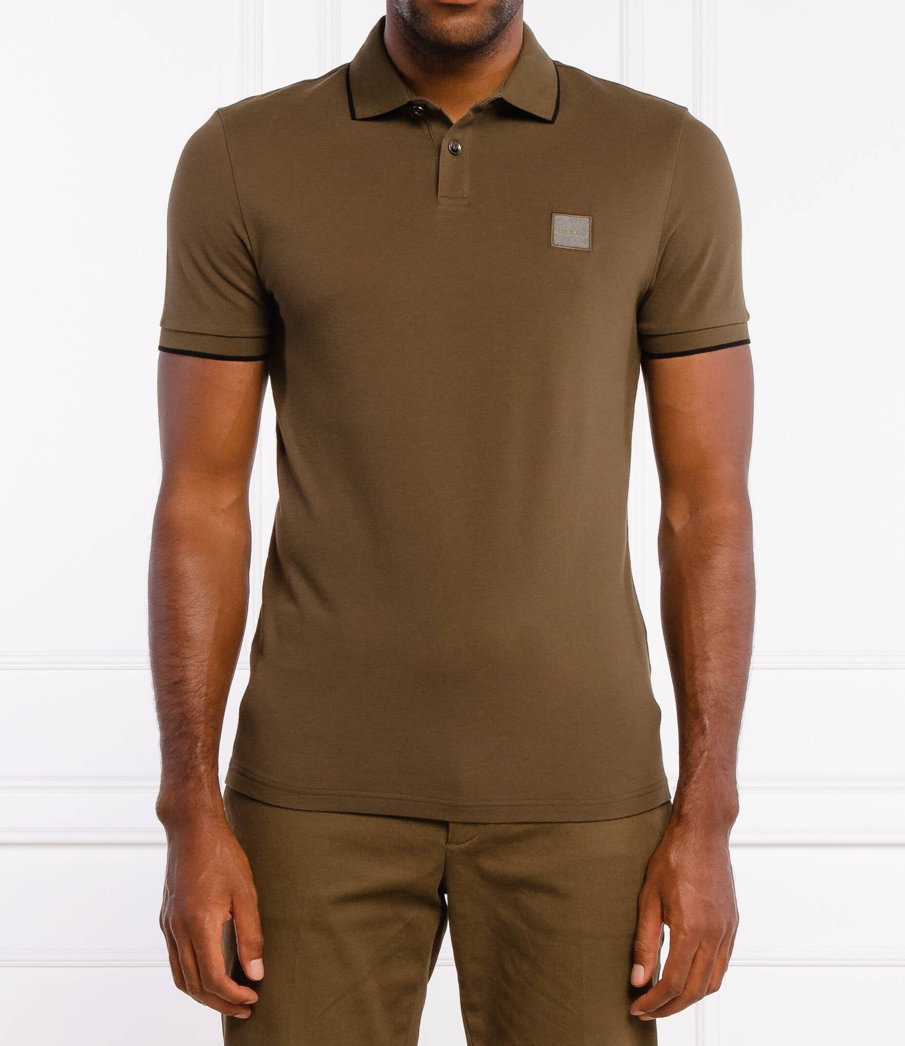 Boss Polo Passertip1 Green Moss Verde Moss_shot1