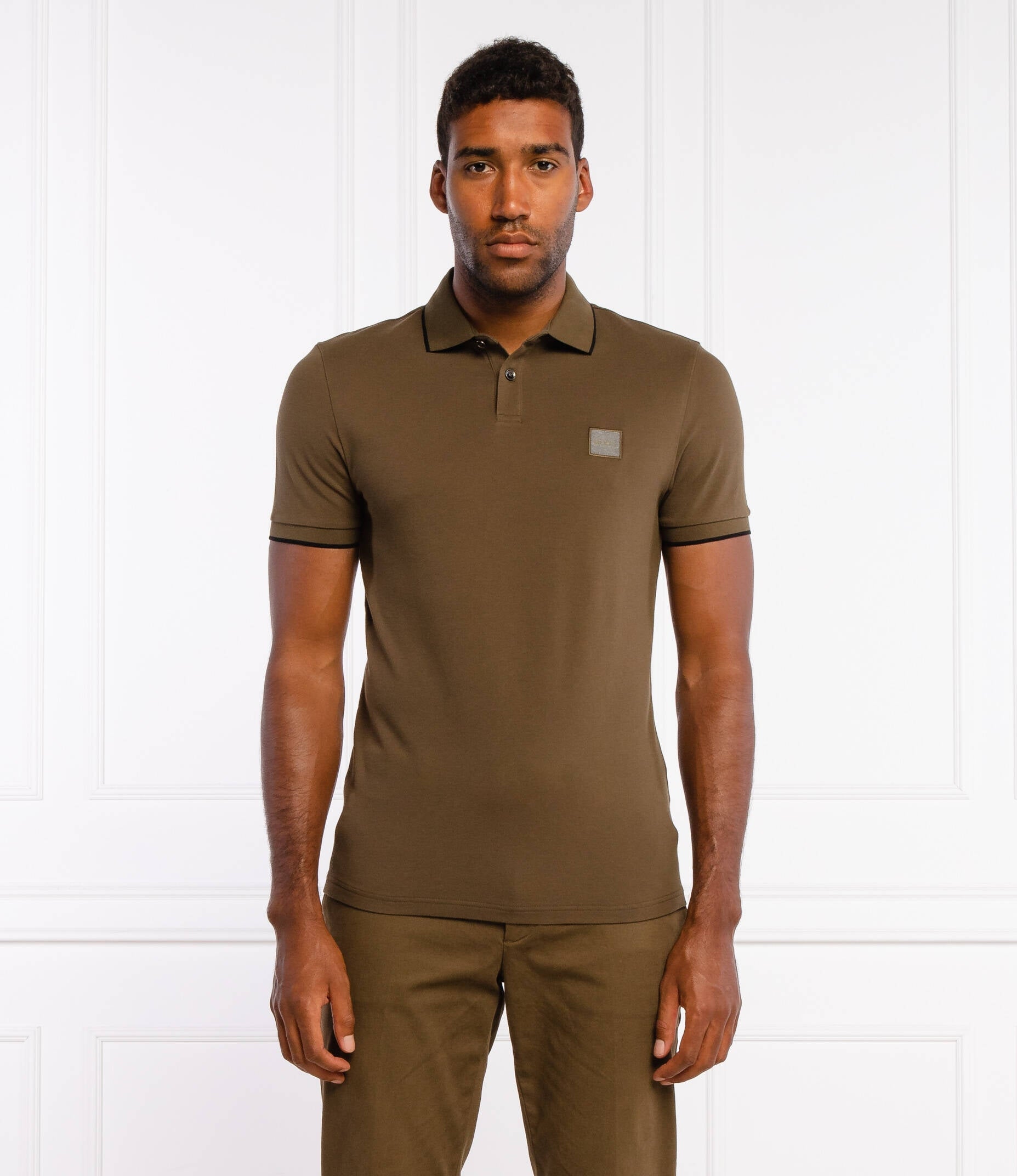 Boss Polo Passertip1 Green Moss Verde Moss_shot2