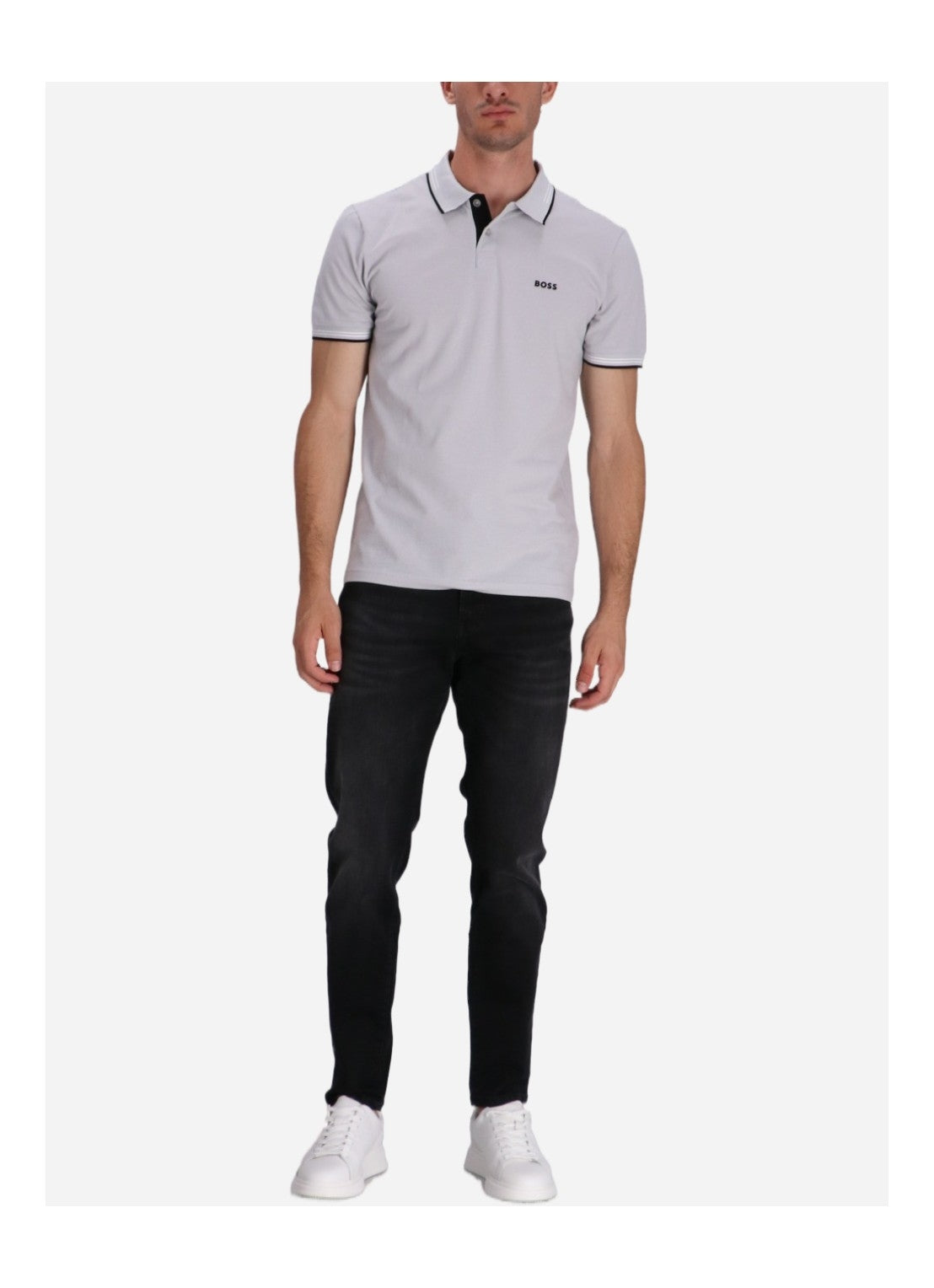 Boss Polo Paul 50506193 Lt.grey Cinza Claro_shot3