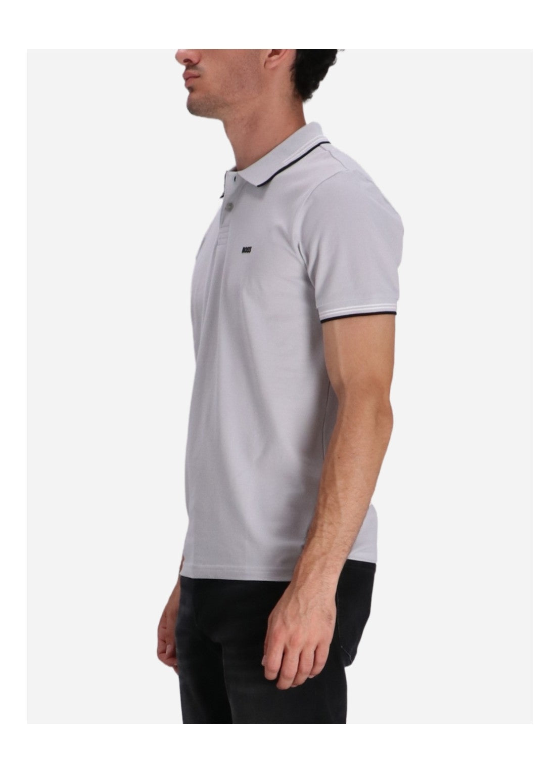 Boss Polo Paul 50506193 Lt.grey Cinza Claro_shot4