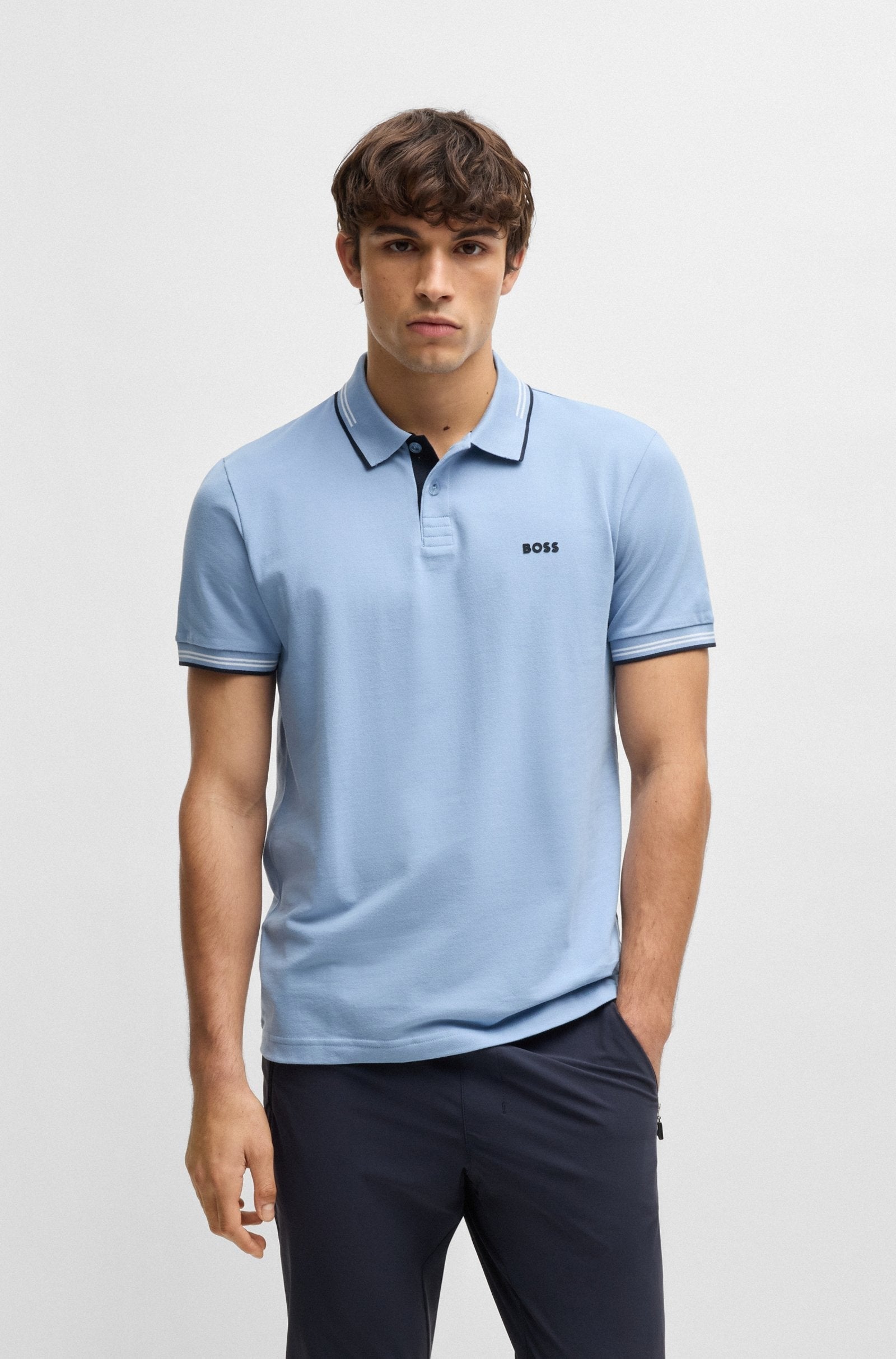 Boss Polo Paul 50506193 Navy Navy_shot1