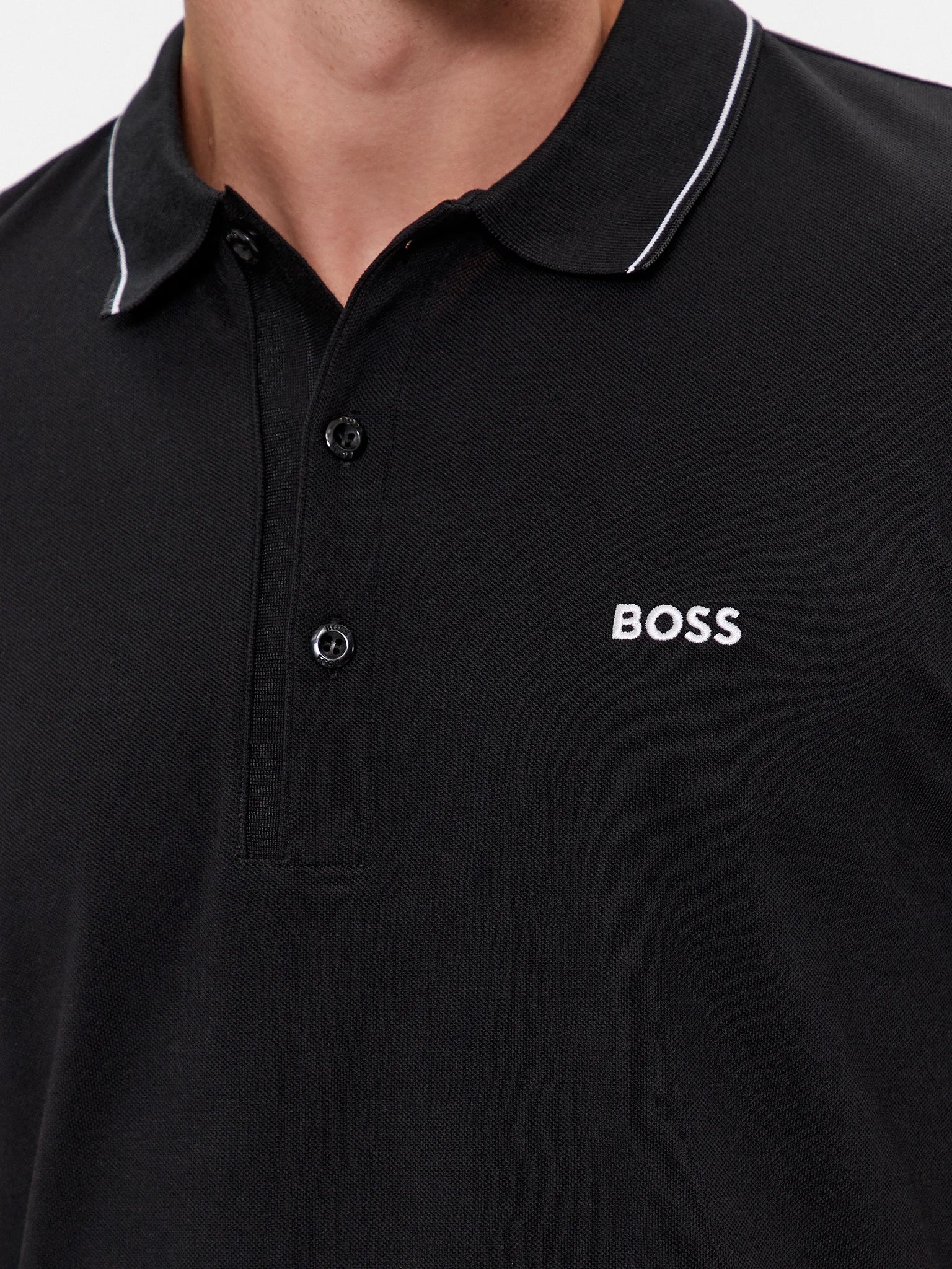 Boss Polo Paule 4 505061 Black Preto_shot2