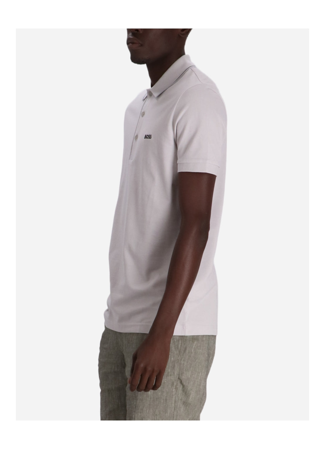 Boss Polo Paule 4 505061 Lt.grey Cinza Claro_shot2