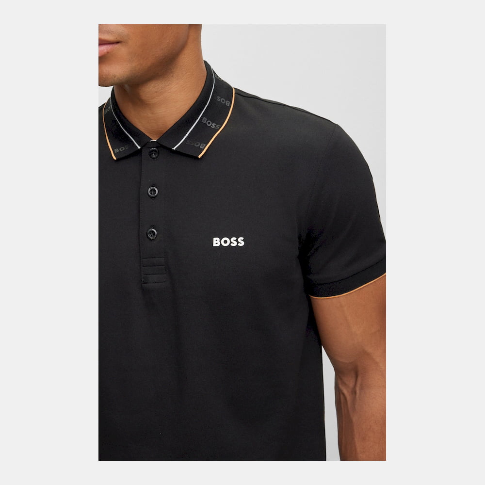 Boss Polo Paule 50476927 Black Preto Shot3