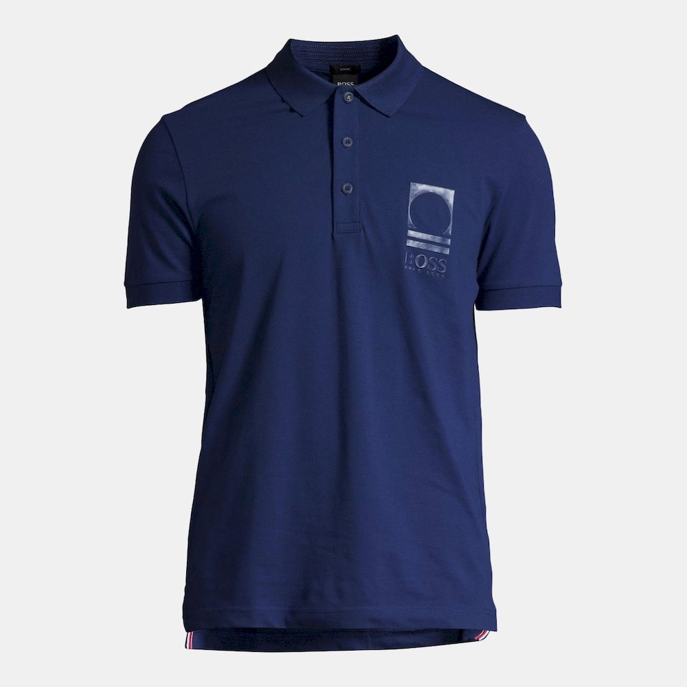 Boss Polo Paule Flag Dk.blue Azul Escuro Shot12