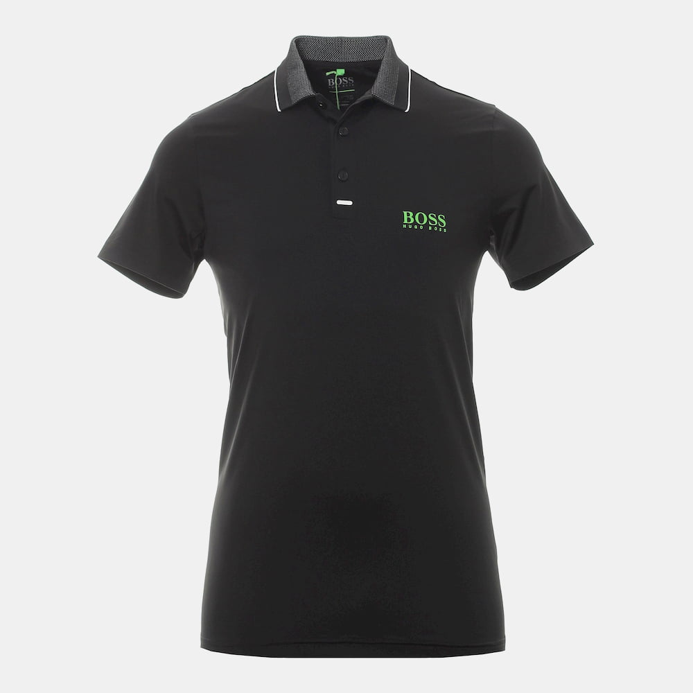 Boss Polo Paultechpro Black Preto Shot2