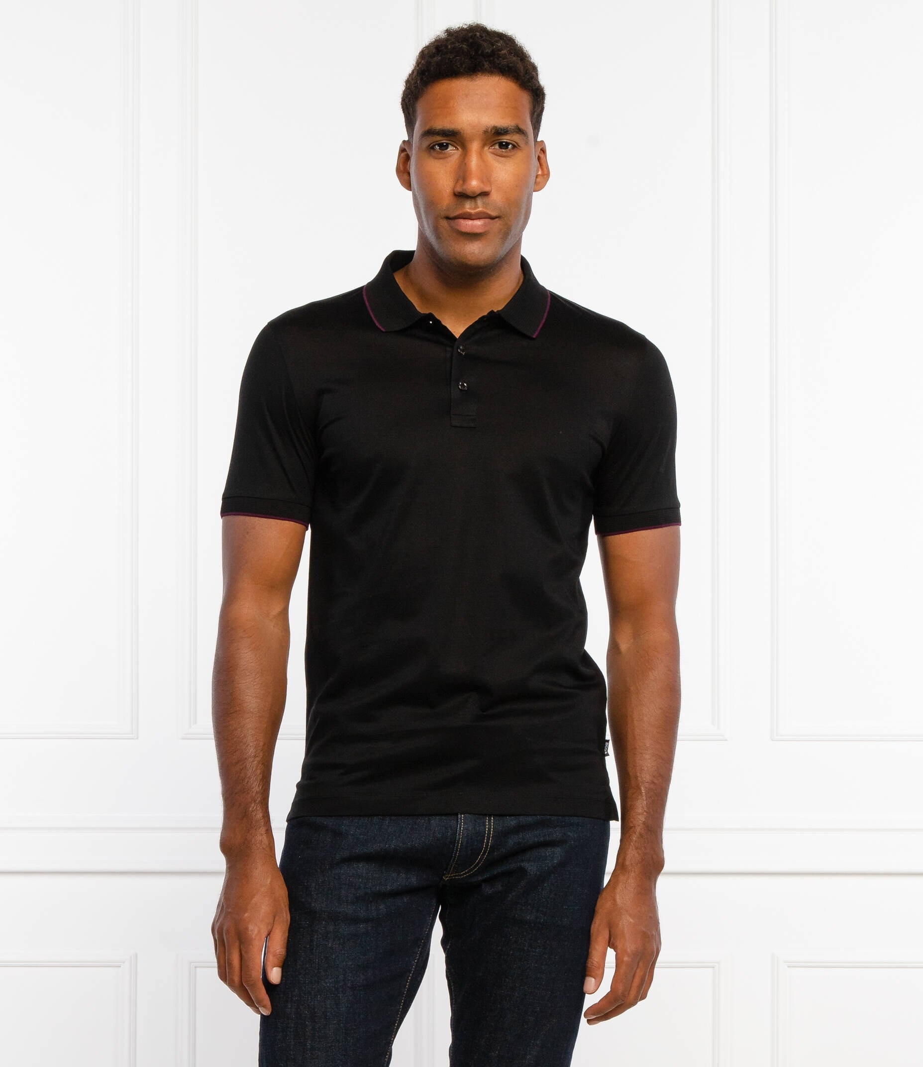 Boss Polo Phillipson97 Black Preto_shot5