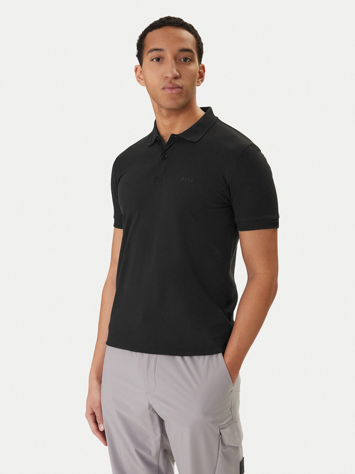 Boss Polo Pio 1 50554574 Black Preto_shot1