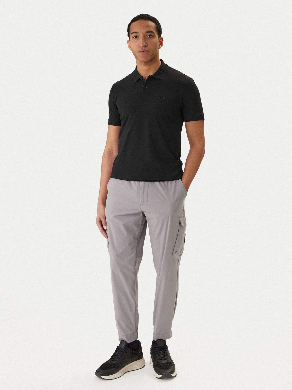Boss Polo Pio 1 50554574 Black Preto_shot2
