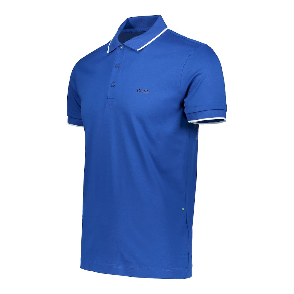 Boss Polo Pl Tech Mid.blue Azul Shot12