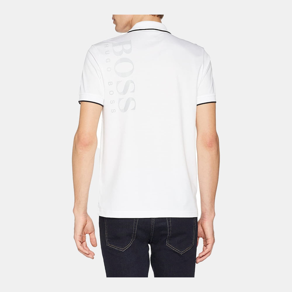 Boss Polo Pl Tech White Branco Shot2