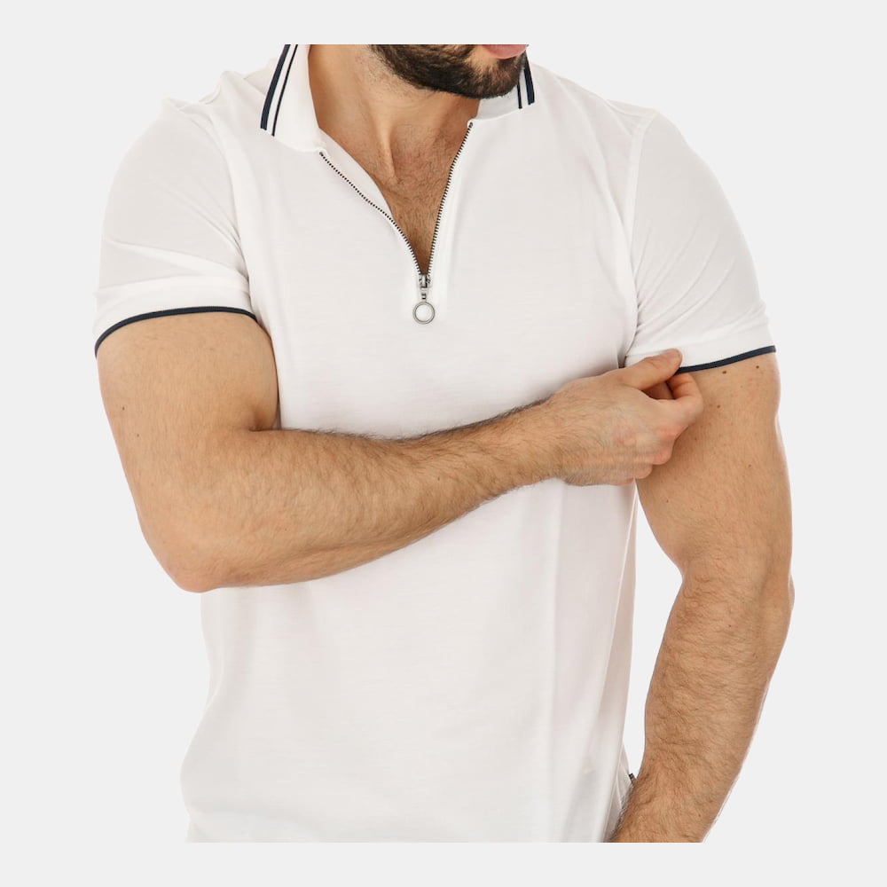 Boss Polo Polston09 White Branco Shot8