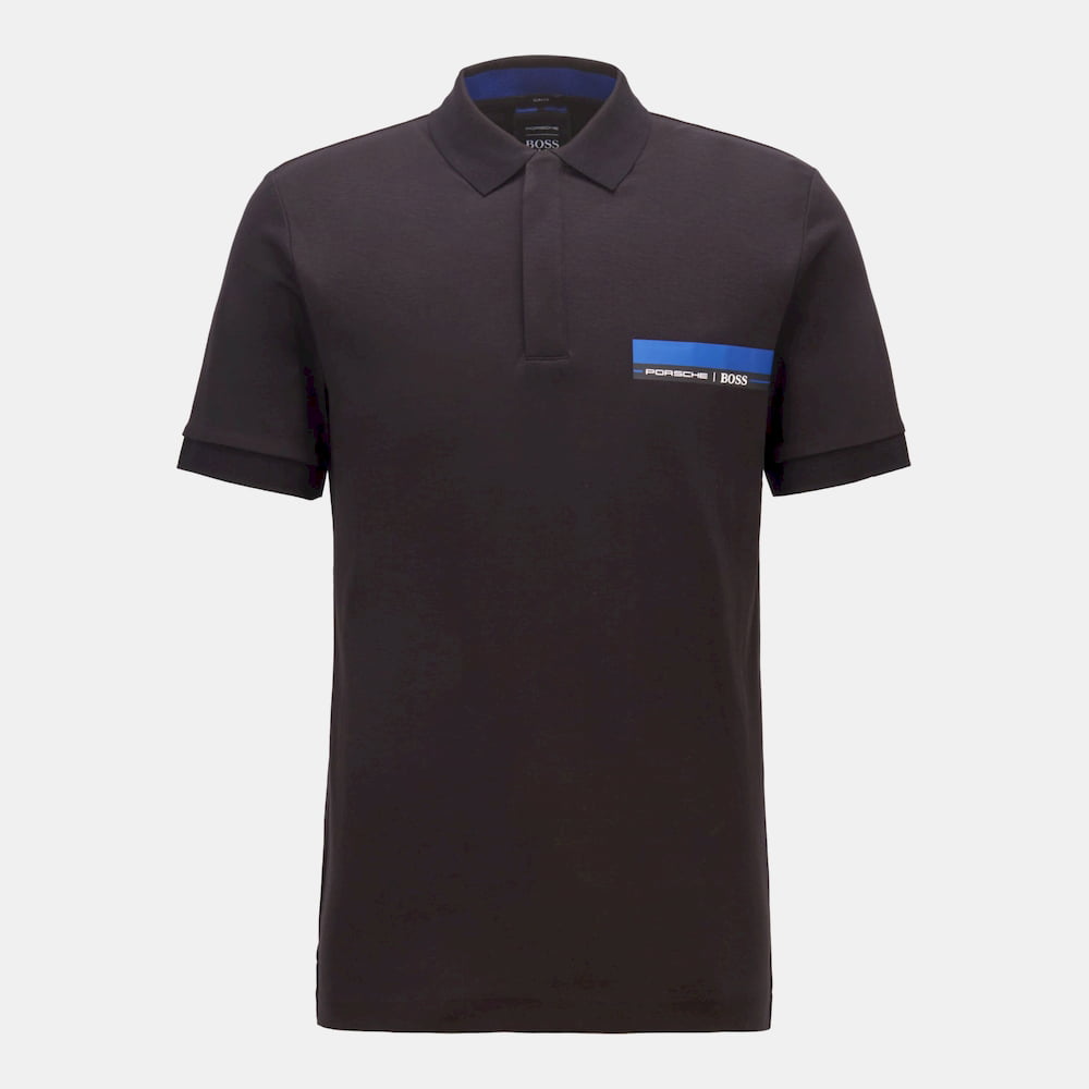 Boss Polo Polston21 Ps Black Preto Shot2