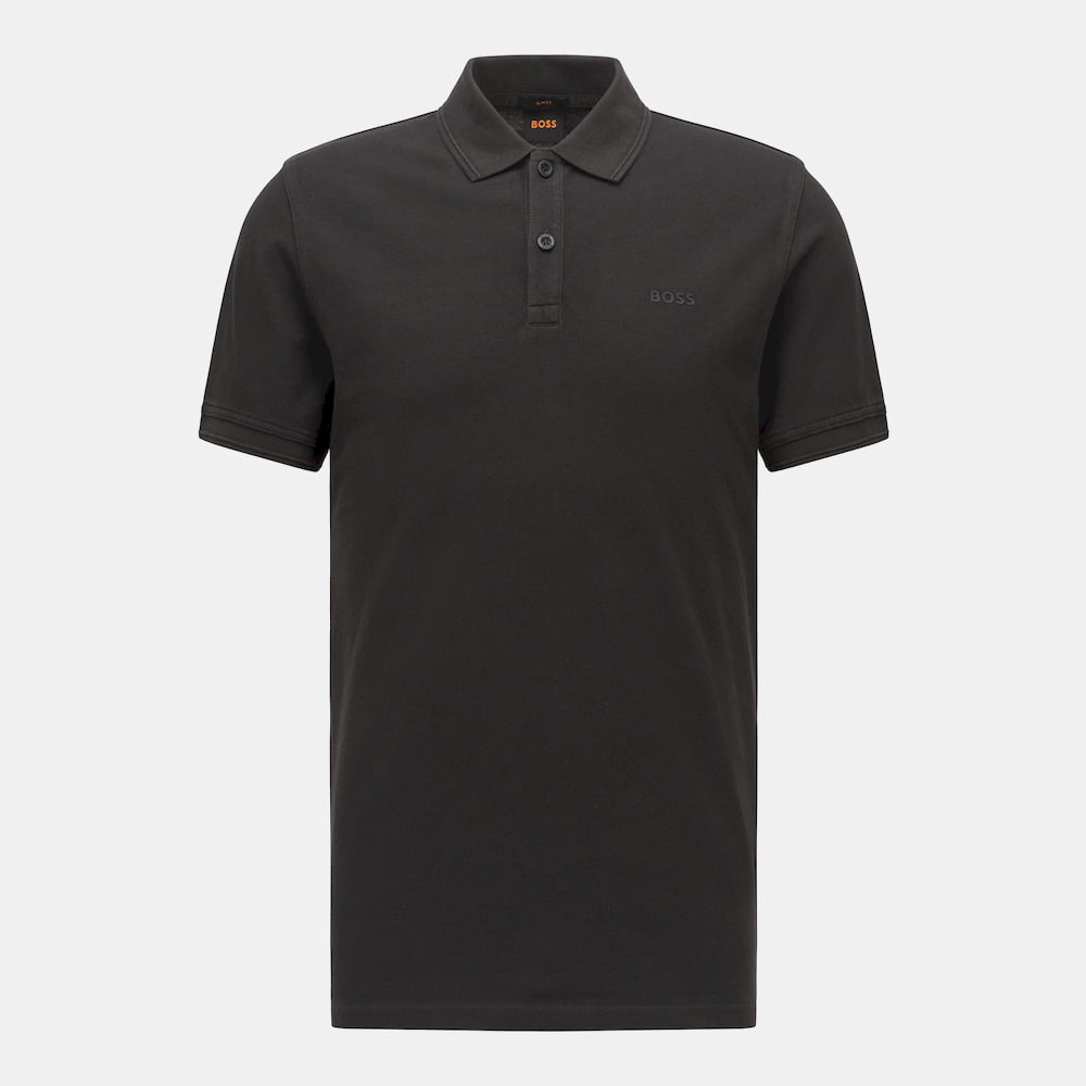Boss Polo Prime Black Preto Shot2