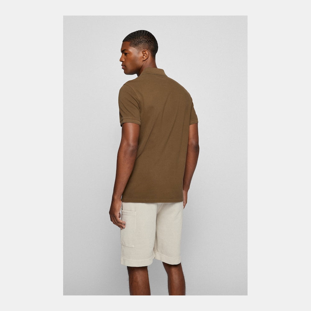 Boss Polo Prime Dk.green Verde Escuro Shot12