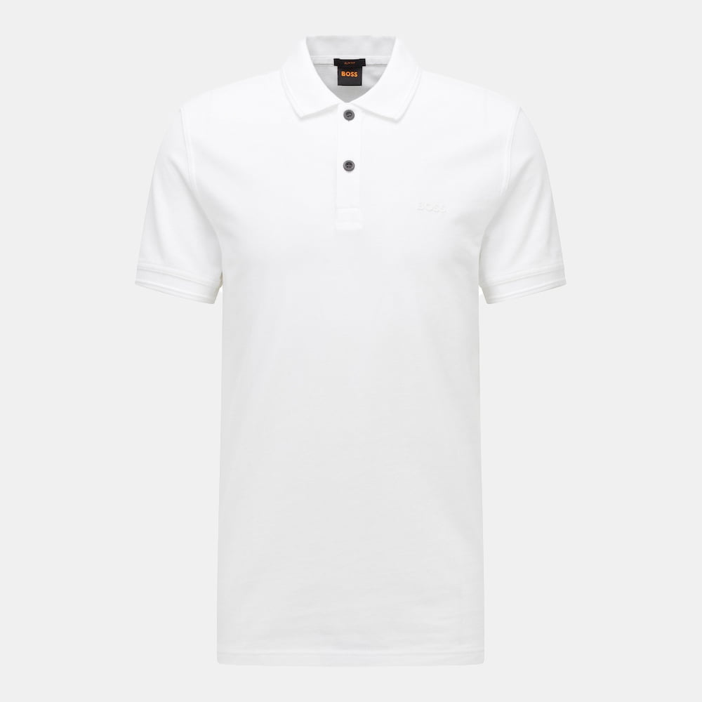 Boss Polo Prime White Branco Shot2