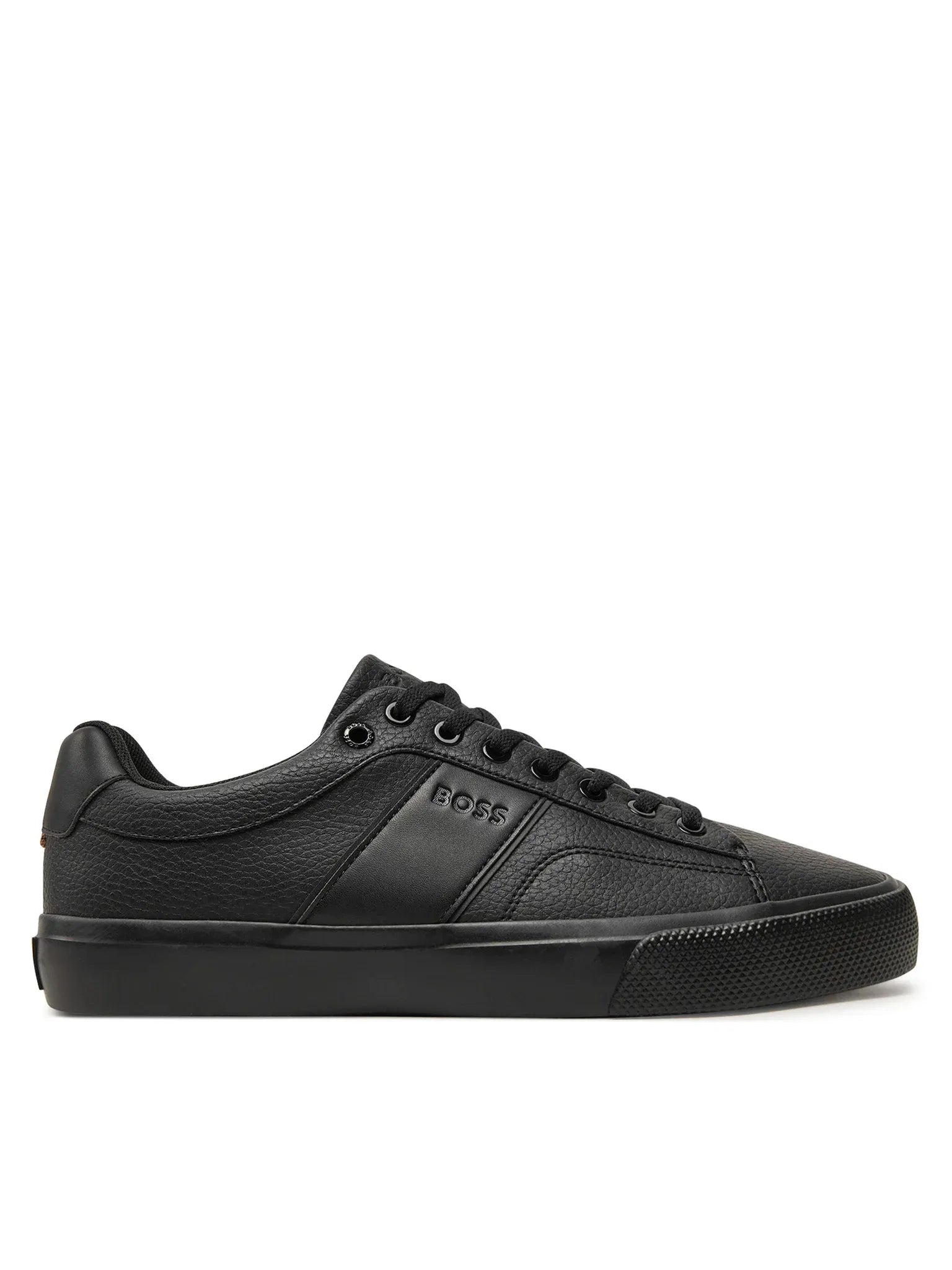 Boss Sapatilhas Sneakers Shoes Aiden Tenn Grl Triple Blk Preto_shot1