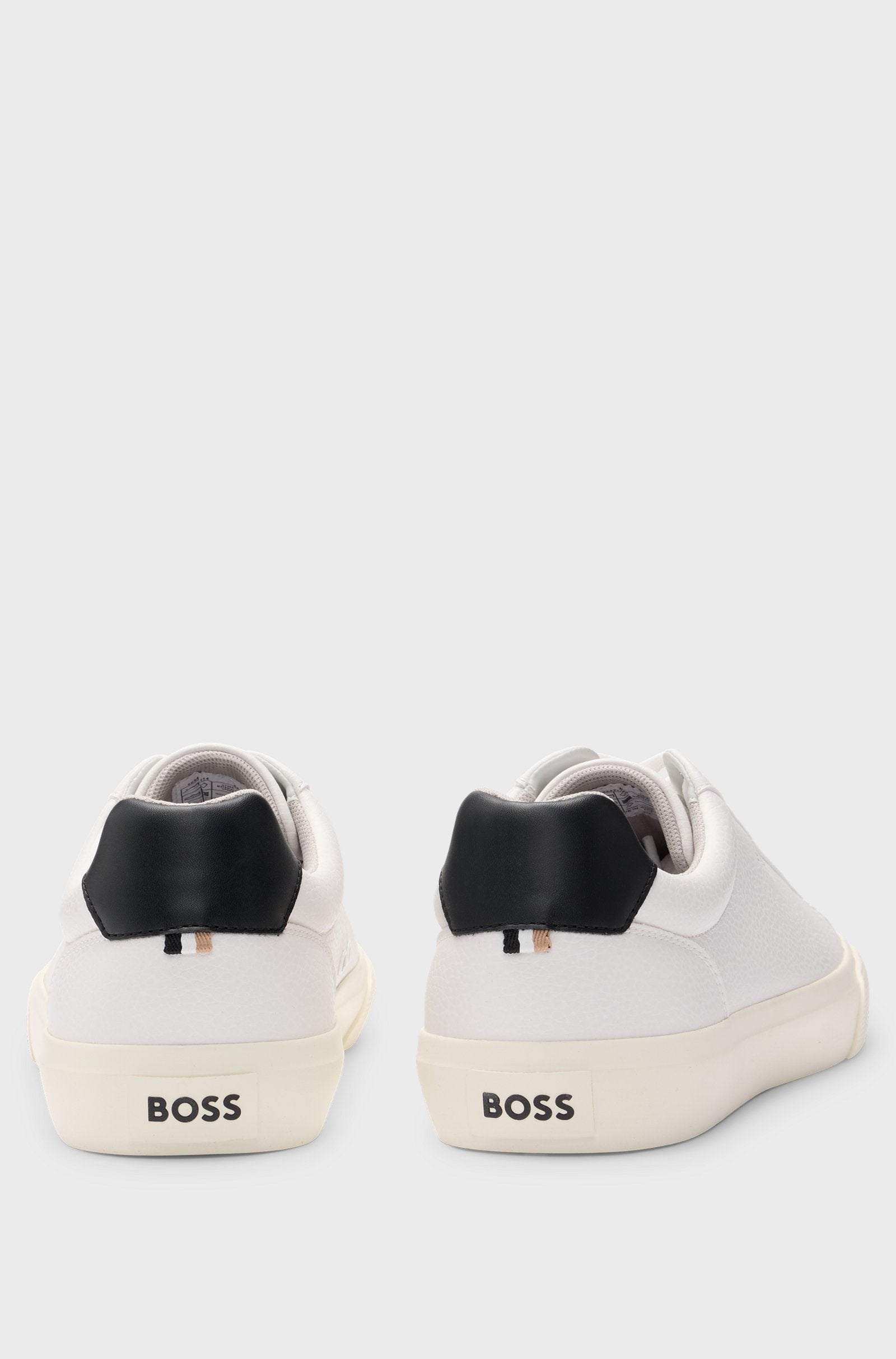 Boss Sapatilhas Sneakers Shoes Aiden Tenn Grp White Branco_shot2