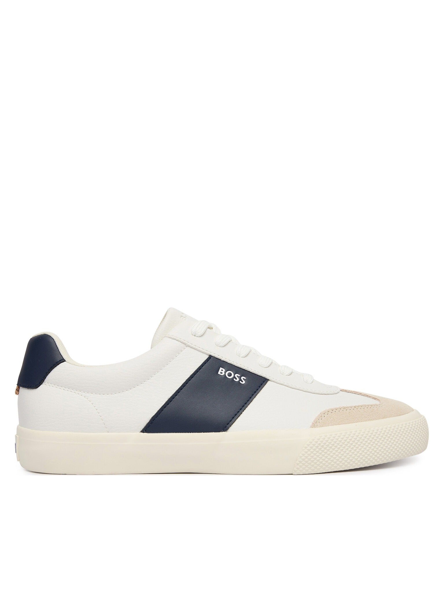 Boss Sapatilhas Sneakers Shoes Aiden Tenn Sdg White Branco_shot2