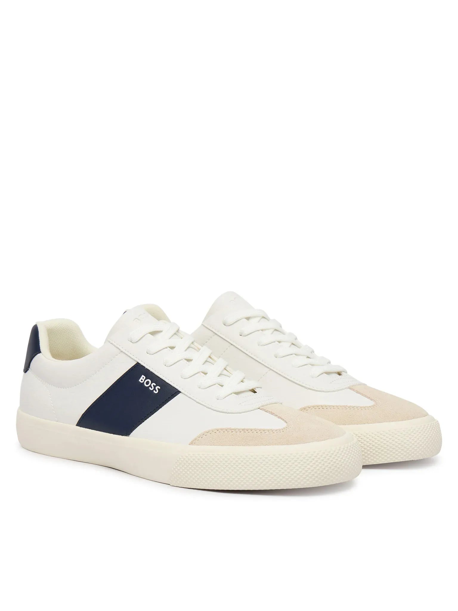Boss Sapatilhas Sneakers Shoes Aiden Tenn Sdg White Branco_shot3