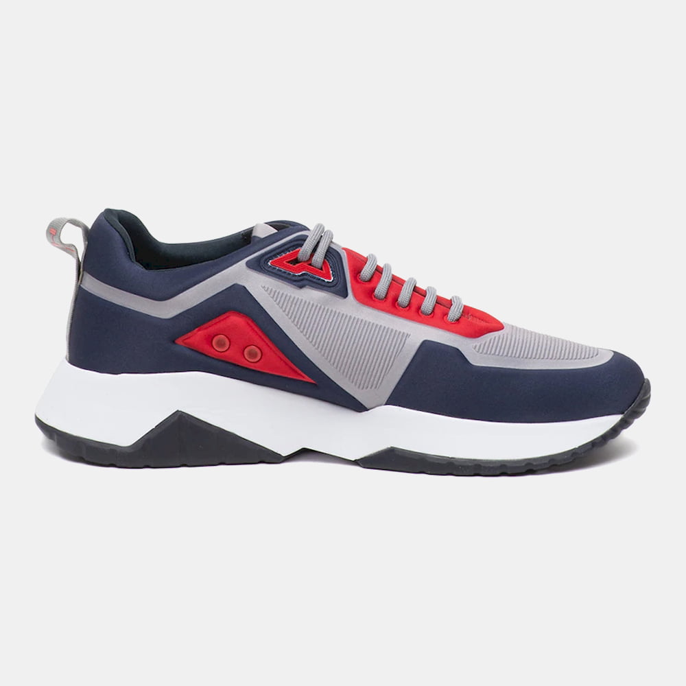 Boss Sapatilhas Sneakers Shoes Atomrunnneoem Blue Red Azul Vermelho Shot5