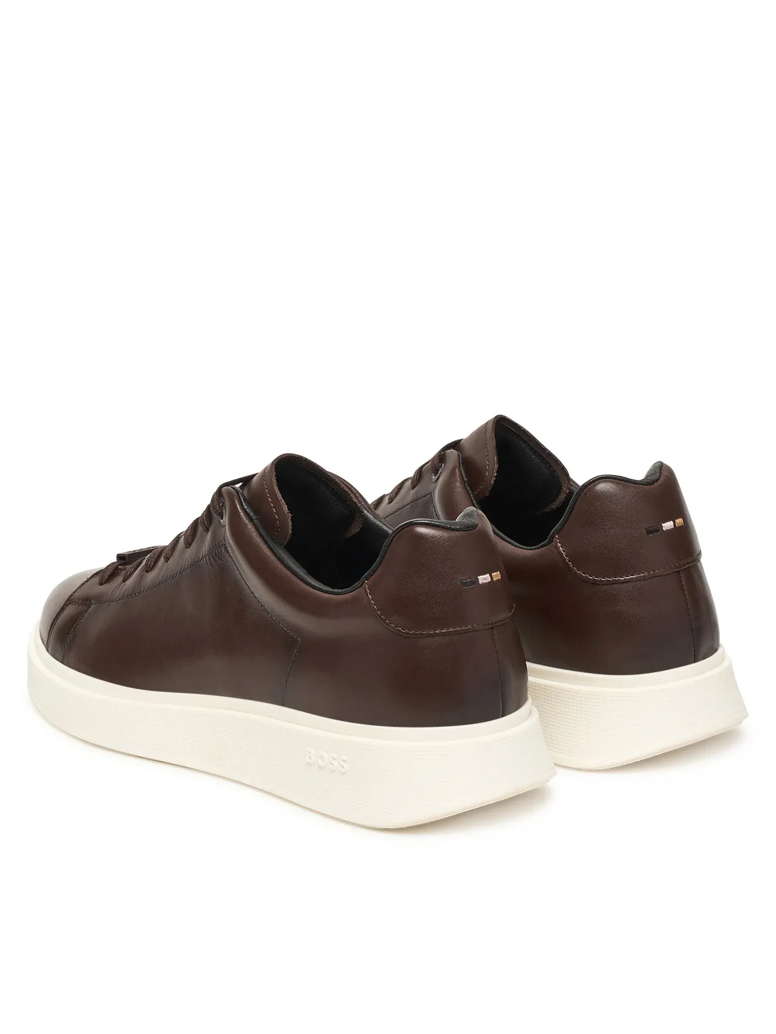 Boss Sapatilhas Sneakers Shoes Bulton Runn Bu Dk.brown Castanho Escuro_shot3