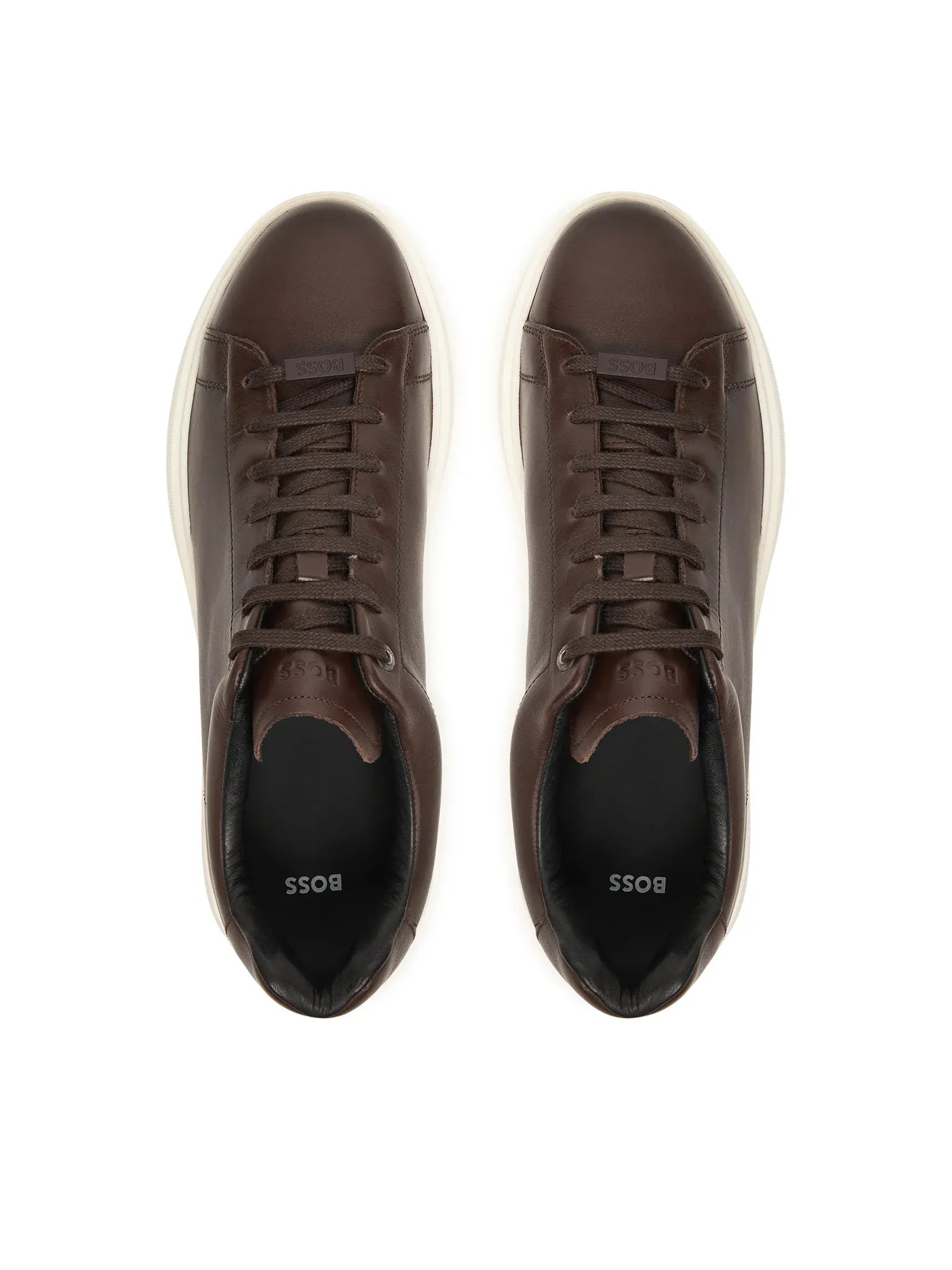 Boss Sapatilhas Sneakers Shoes Bulton Runn Bu Dk.brown Castanho Escuro_shot5