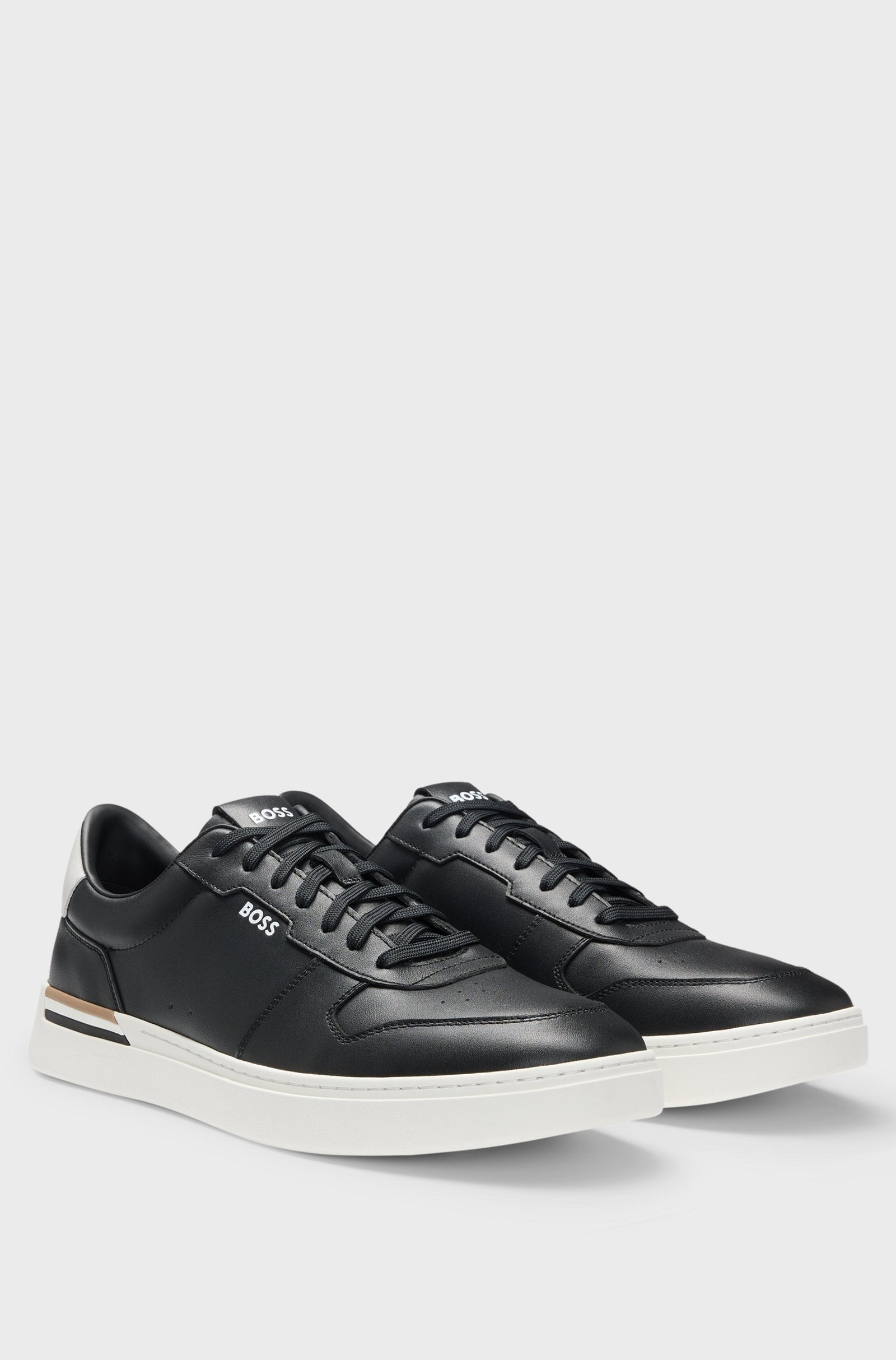 Boss Sapatilhas Sneakers Shoes Clint Tenn Ltv Black Preto_shot1