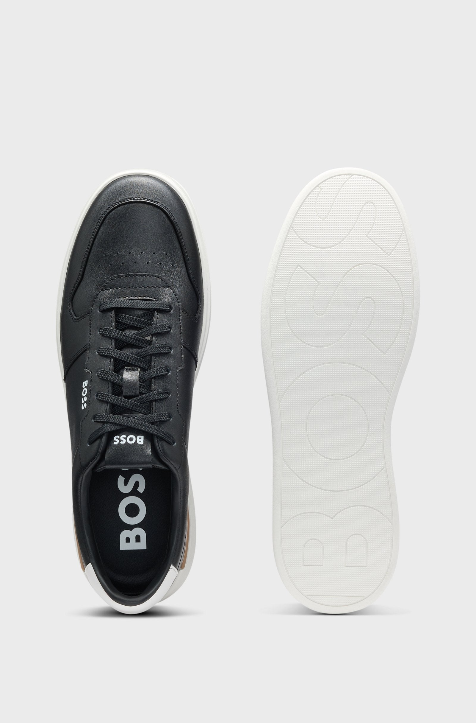 Boss Sapatilhas Sneakers Shoes Clint Tenn Ltv Black Preto_shot4