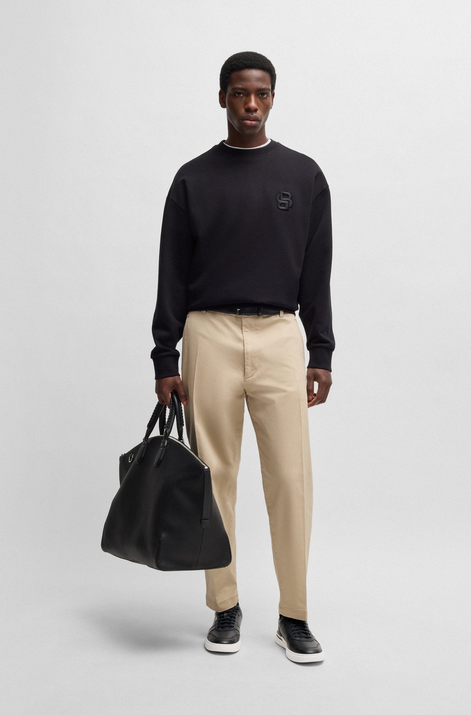 Boss Sapatilhas Sneakers Shoes Clint Tenn Ltv Black Preto_shot5